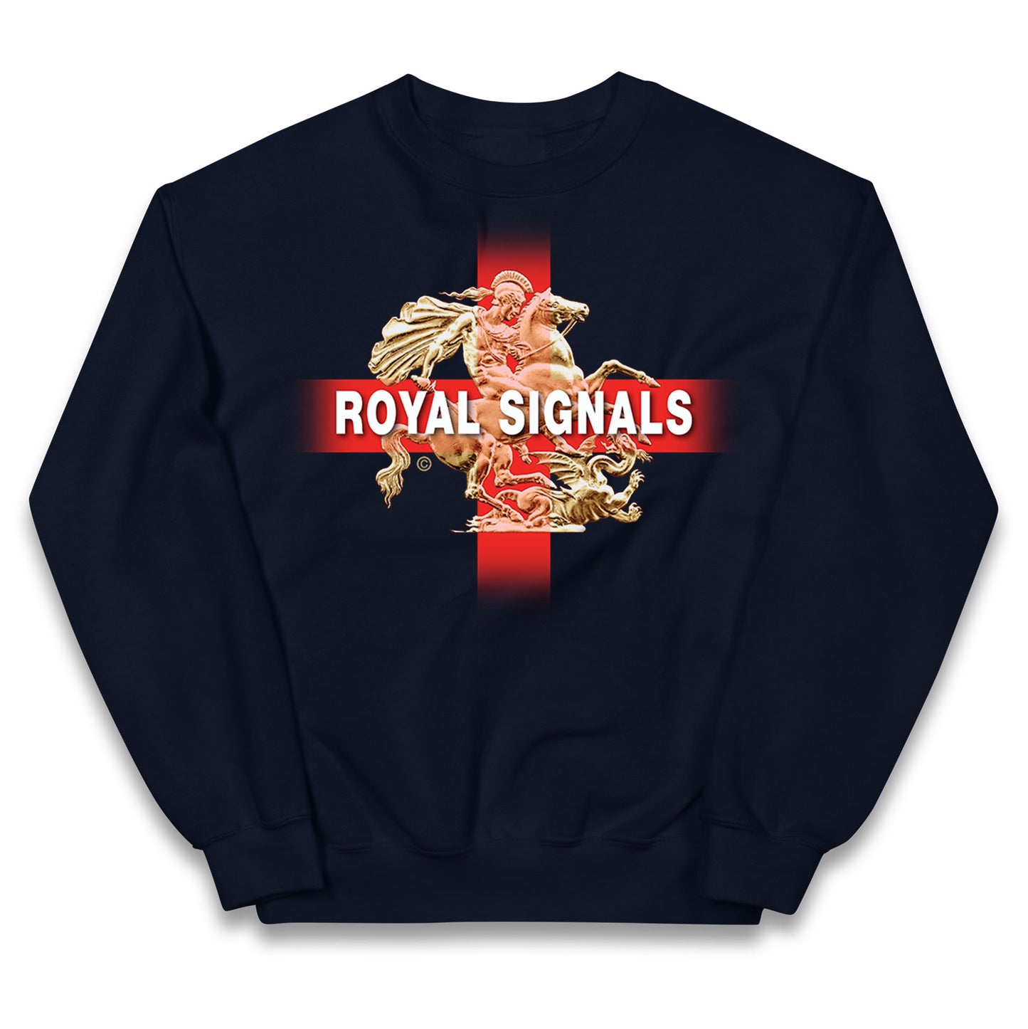 Royal Signals St George and The Dragon Kids Jumper