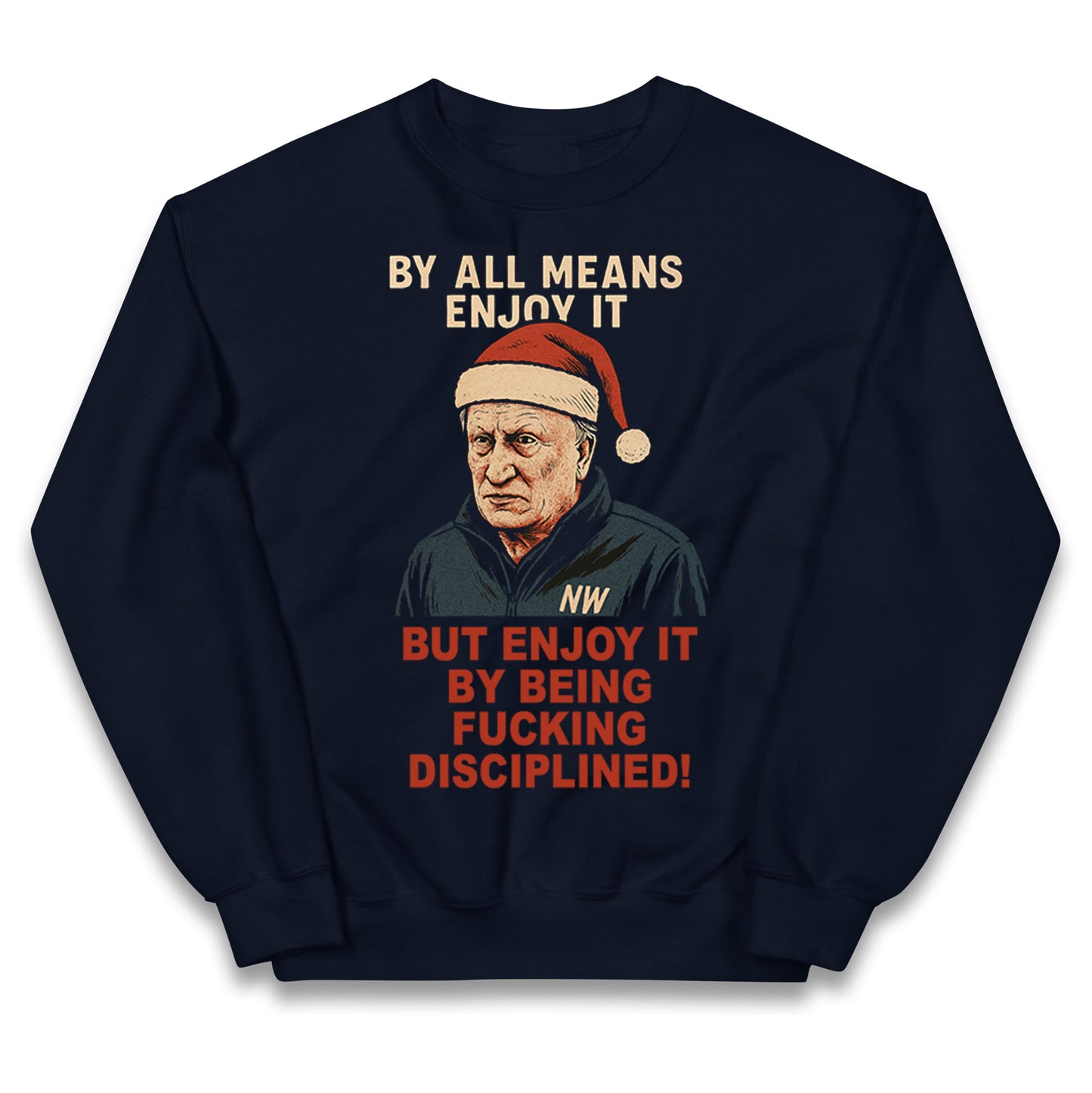 Neil Warnock Christmas Kids Jumper