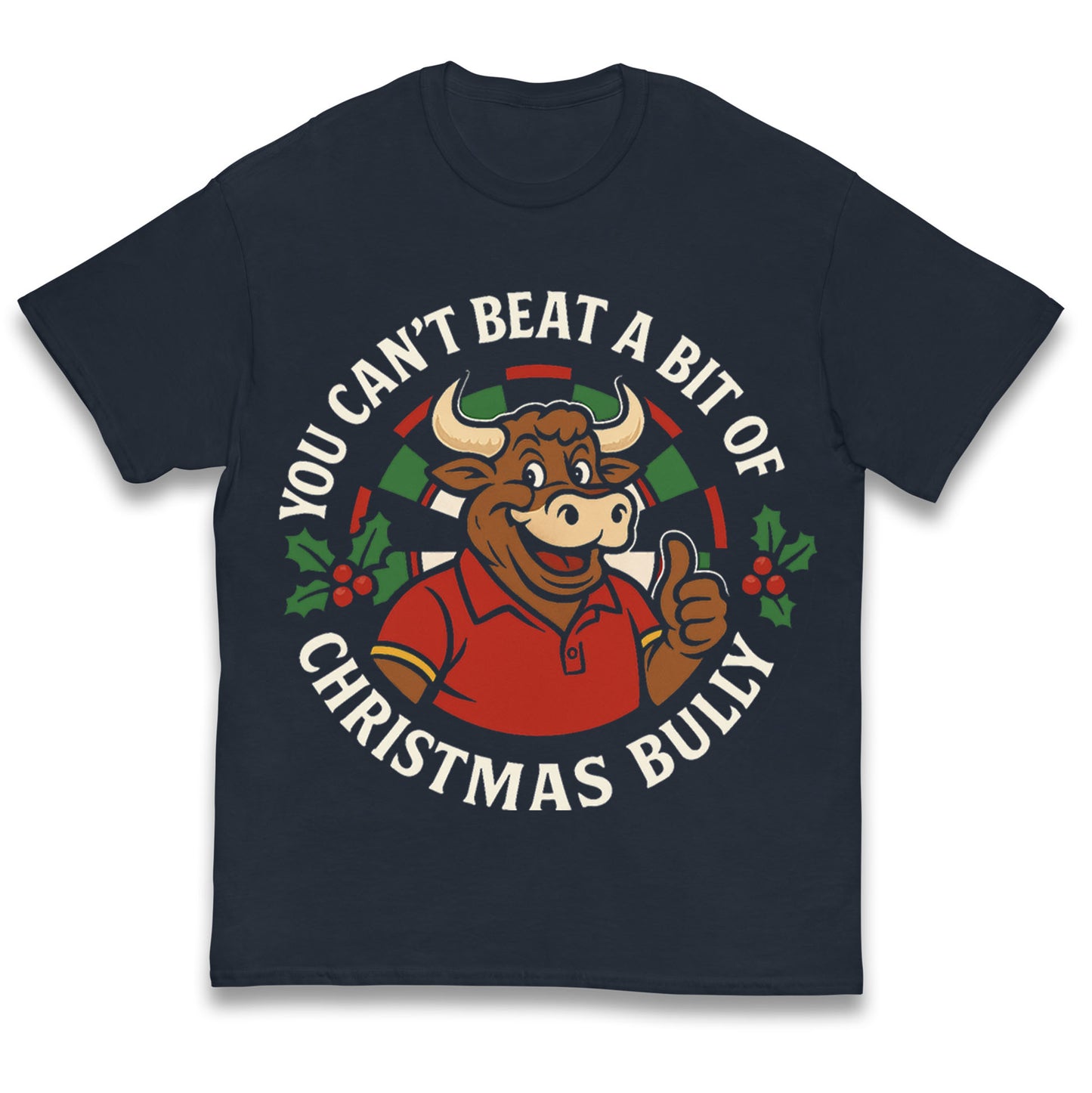 Bullseye Xmas Kids T Shirt