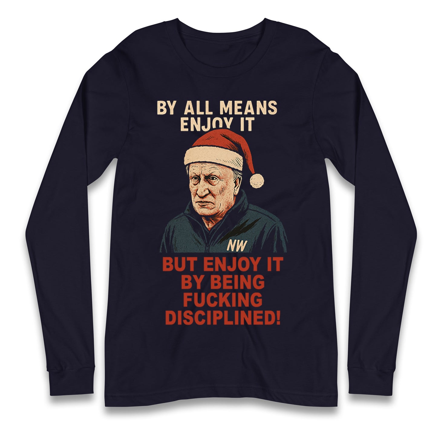 Neil Warnock Christmas Longsleeve T Shirt