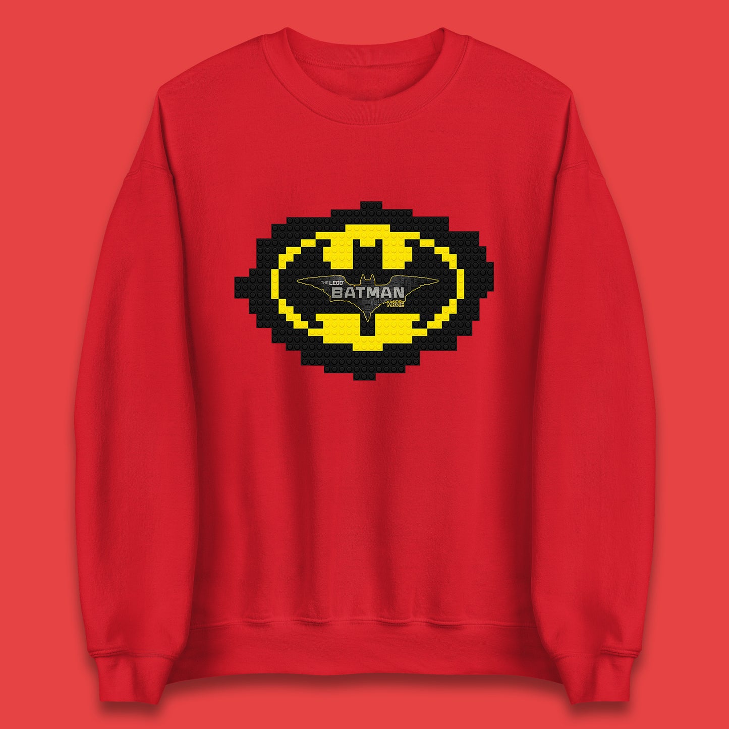 The Lego Batman Movie Superhero Building Bricks Block DC Comics Batman Master Builder Animated Superhero Comedy Film Unisex Sweatshirt