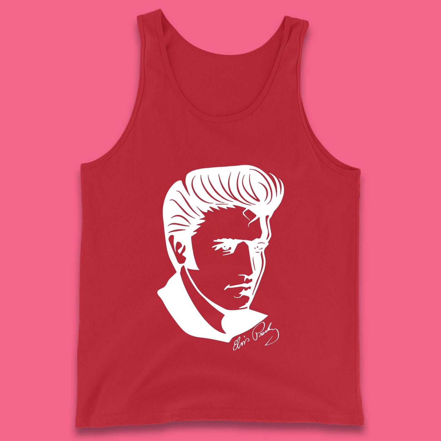 Elvis Presley American Singer King Of Rock And Roll Elvis Presley Lovers Tank Top
