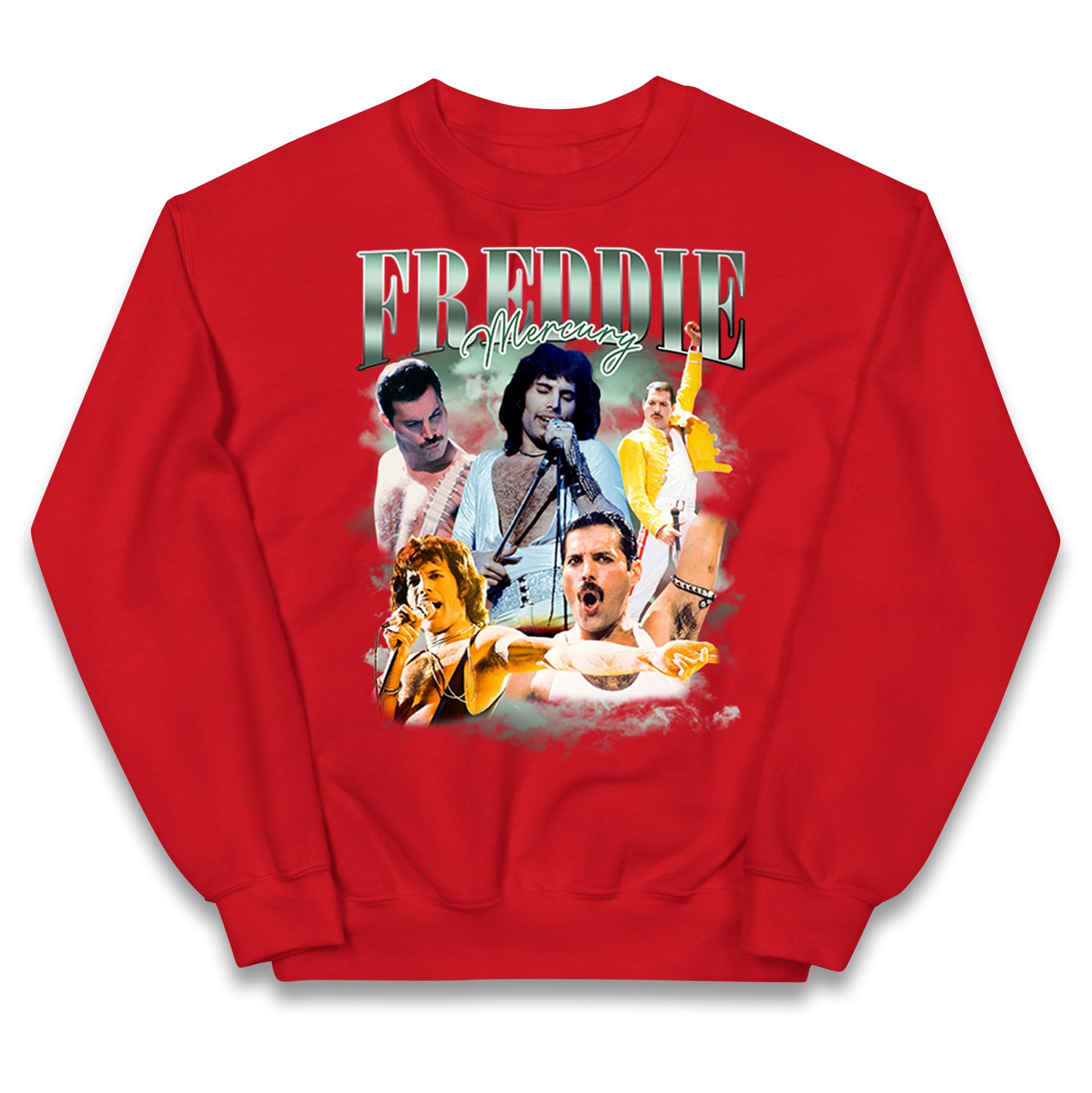 Freddie Mercury Bootleg Kids Jumper | Shop for Singer Musicians Jumpers ...