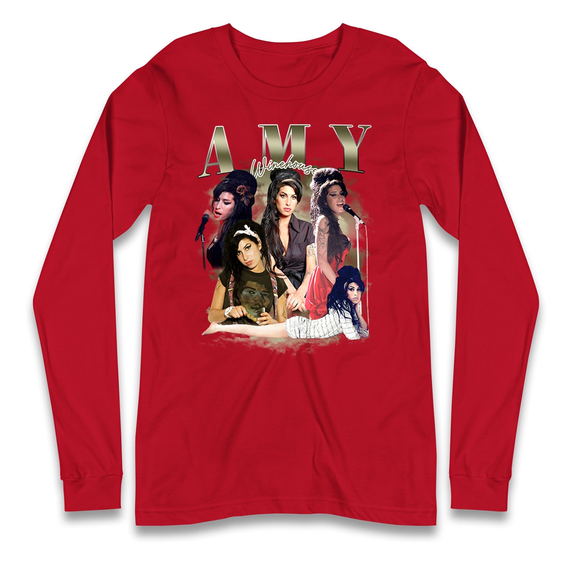 Amy Winehouse Bootleg Longsleeve T-Shirt | Shop for Singer 