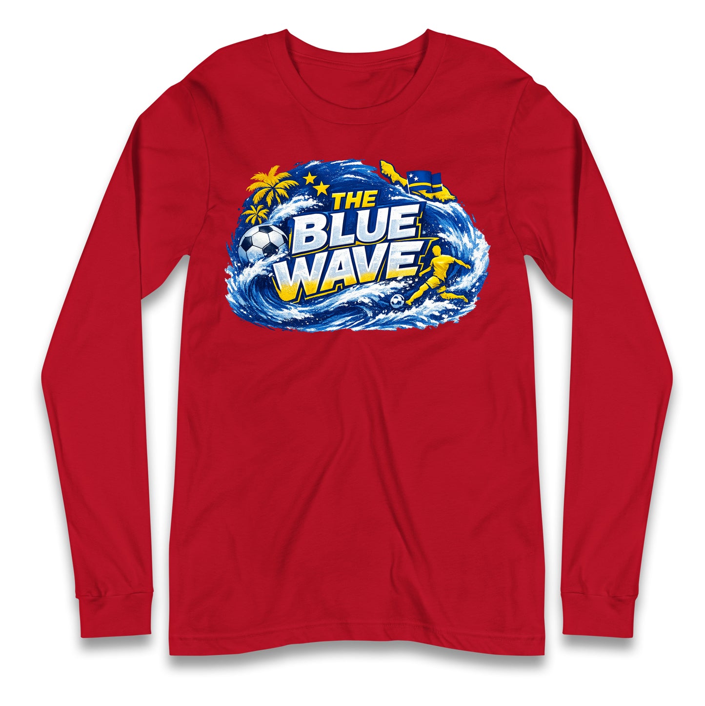 Curacao Football Longsleeve T Shirt