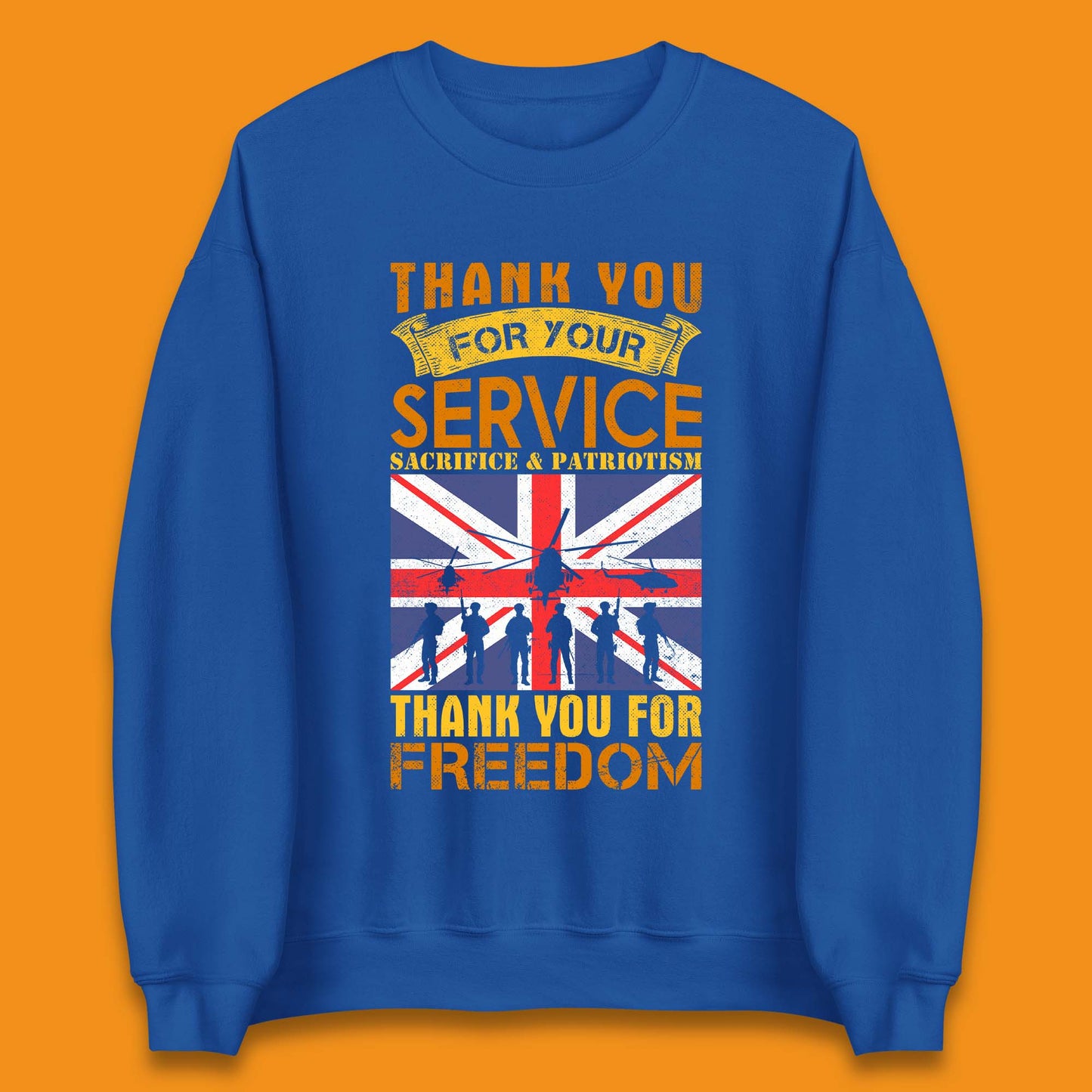 Thank You For Your Service Unisex Sweatshirt