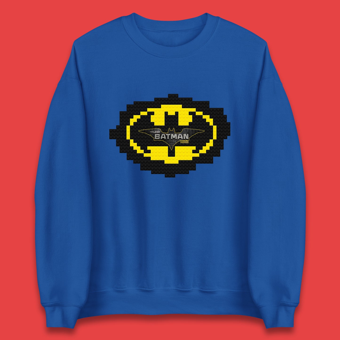 The Lego Batman Movie Superhero Building Bricks Block DC Comics Batman Master Builder Animated Superhero Comedy Film Unisex Sweatshirt