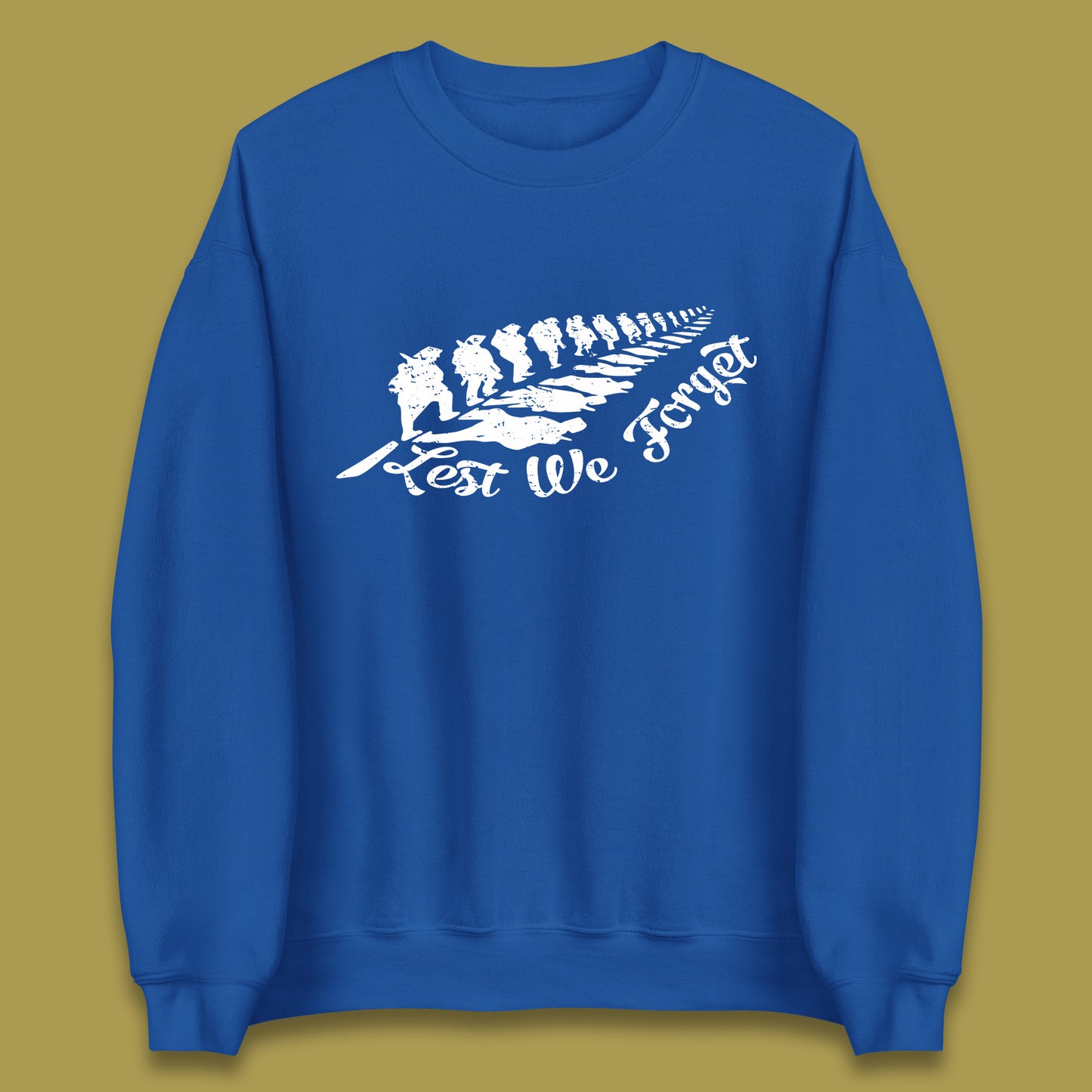 Lest We Forget Remembrance Day Military Honour Always Remember Our Heroes Unisex Sweatshirt