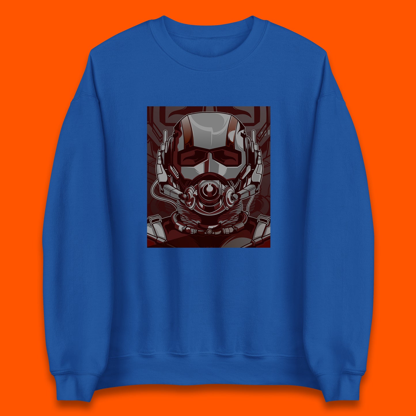 Marvel Comics Ant Man And The Wasp American Superhero Film Ant Man Face Helmet Avengers Movie Unisex Sweatshirt