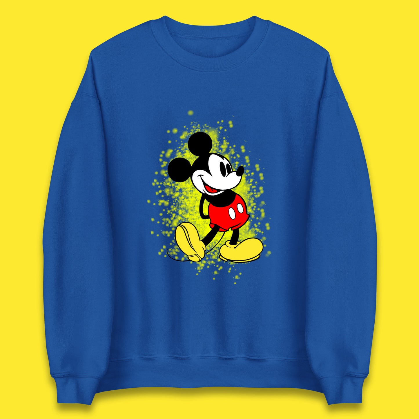 Disney Vintage Mickey Mouse Cartoon Character Disneyland Vacation Trip Disney World Unisex Sweatshirt