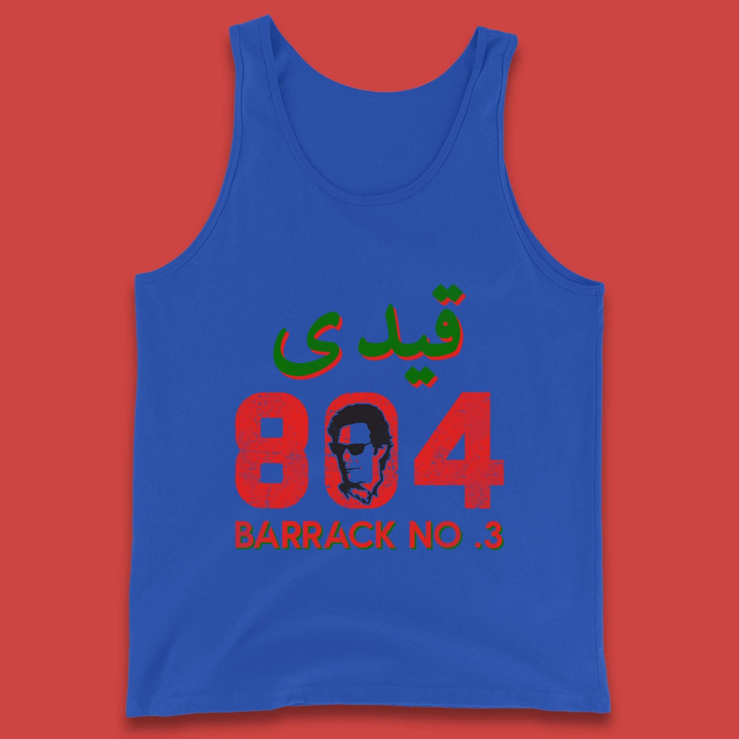 Qaidi No 804 Barrack No 3 Release Imran Khan Stand With Imran Khan Pakistan Behind You Skipper Tank Top
