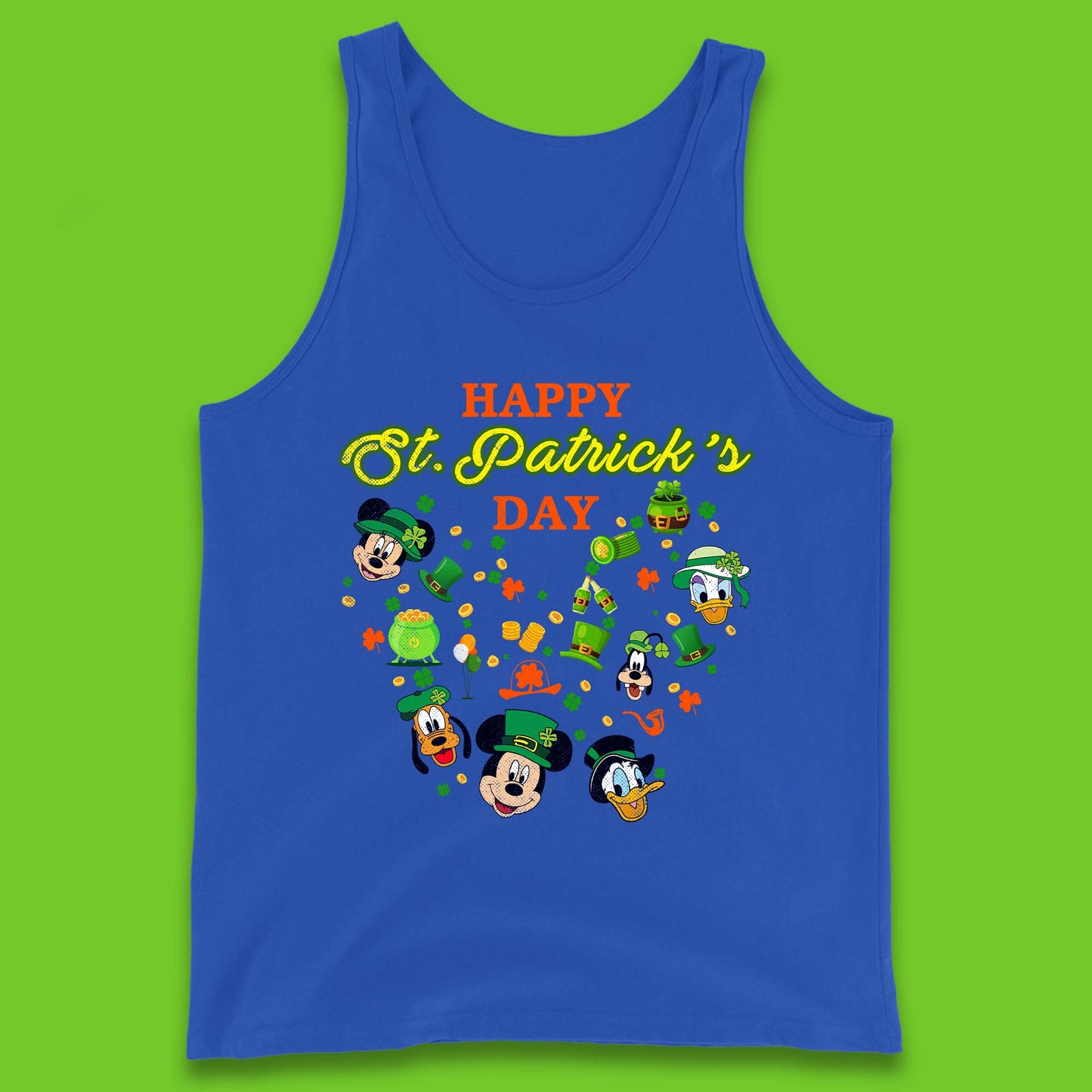 Disney Happy St. Patrick's Day Tank Top