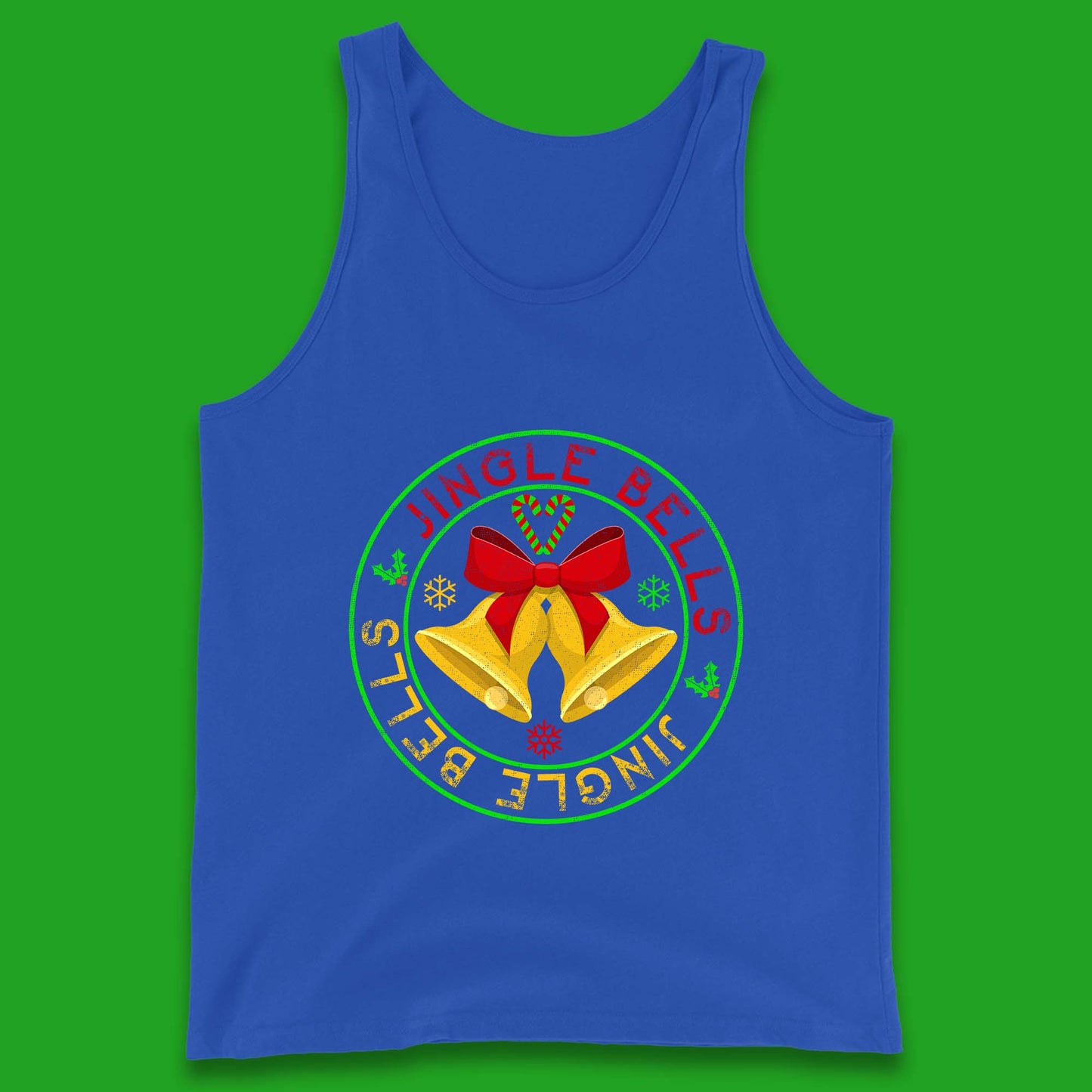 jingle bells christmas tank top