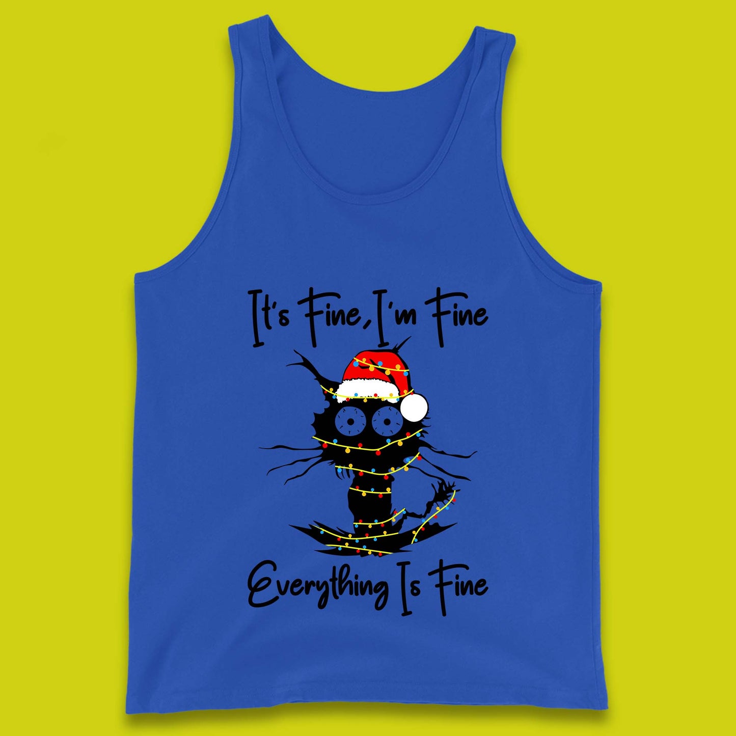 electrocuted cat tank top