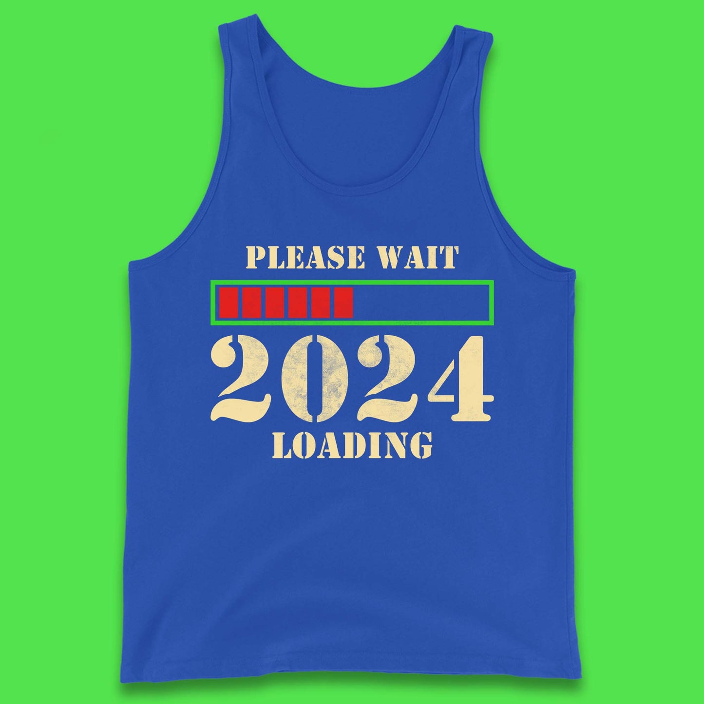 Please Wait 2024 Loading Tank Top
