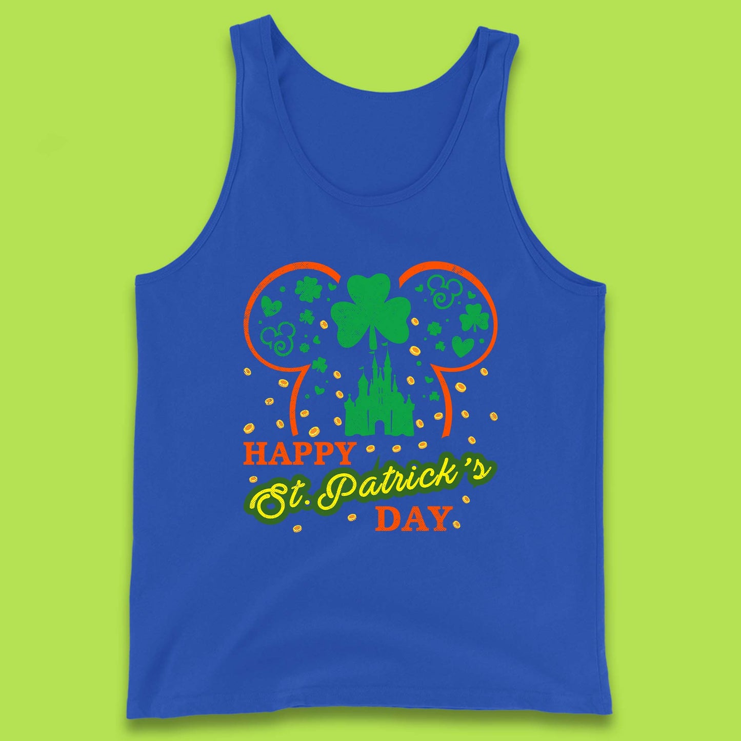 Disney Happy St. Patrick's Day Tank Top