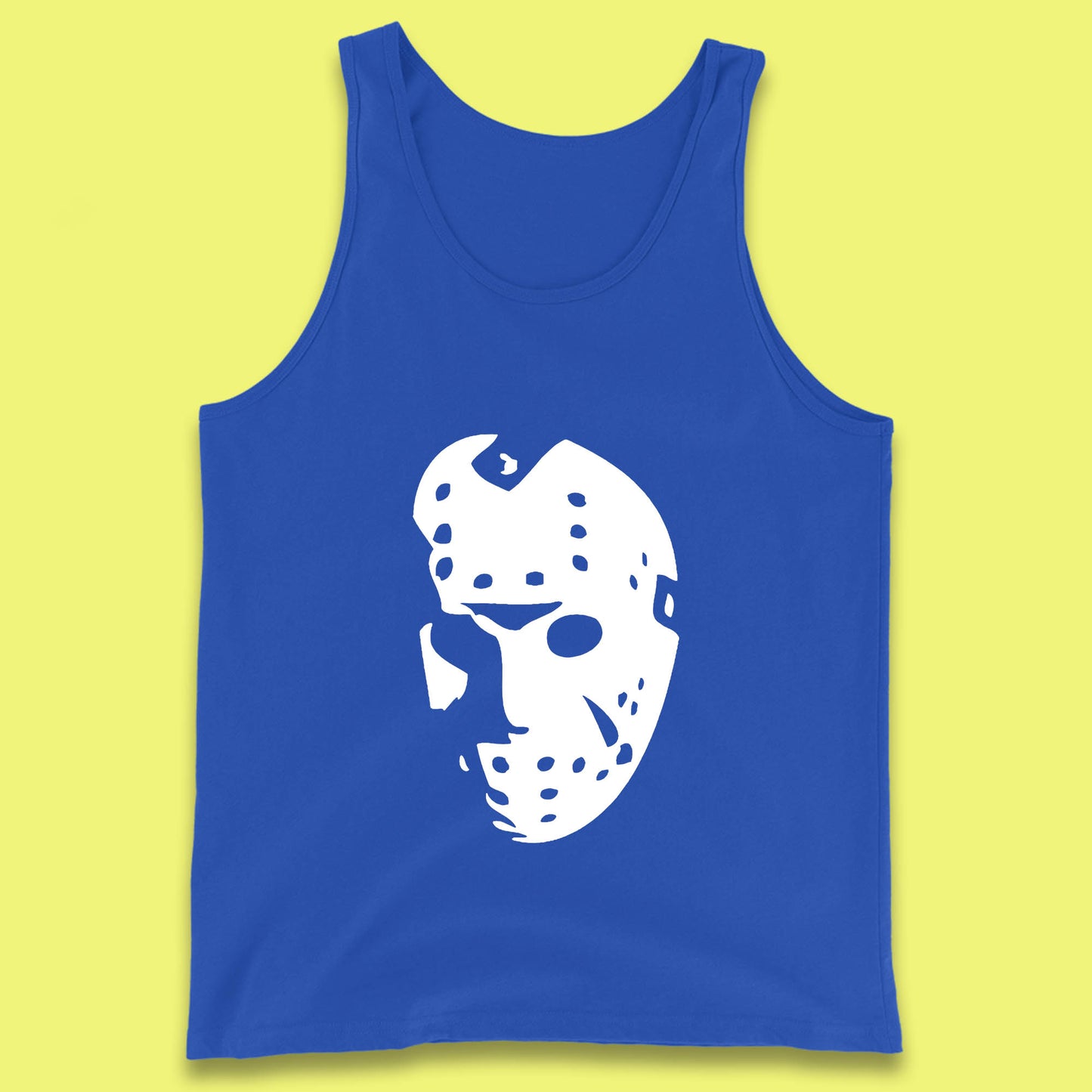 Halloween Jason Voorhees Horror Face Mask Friday The 13th Horror Movie Character Tank Top