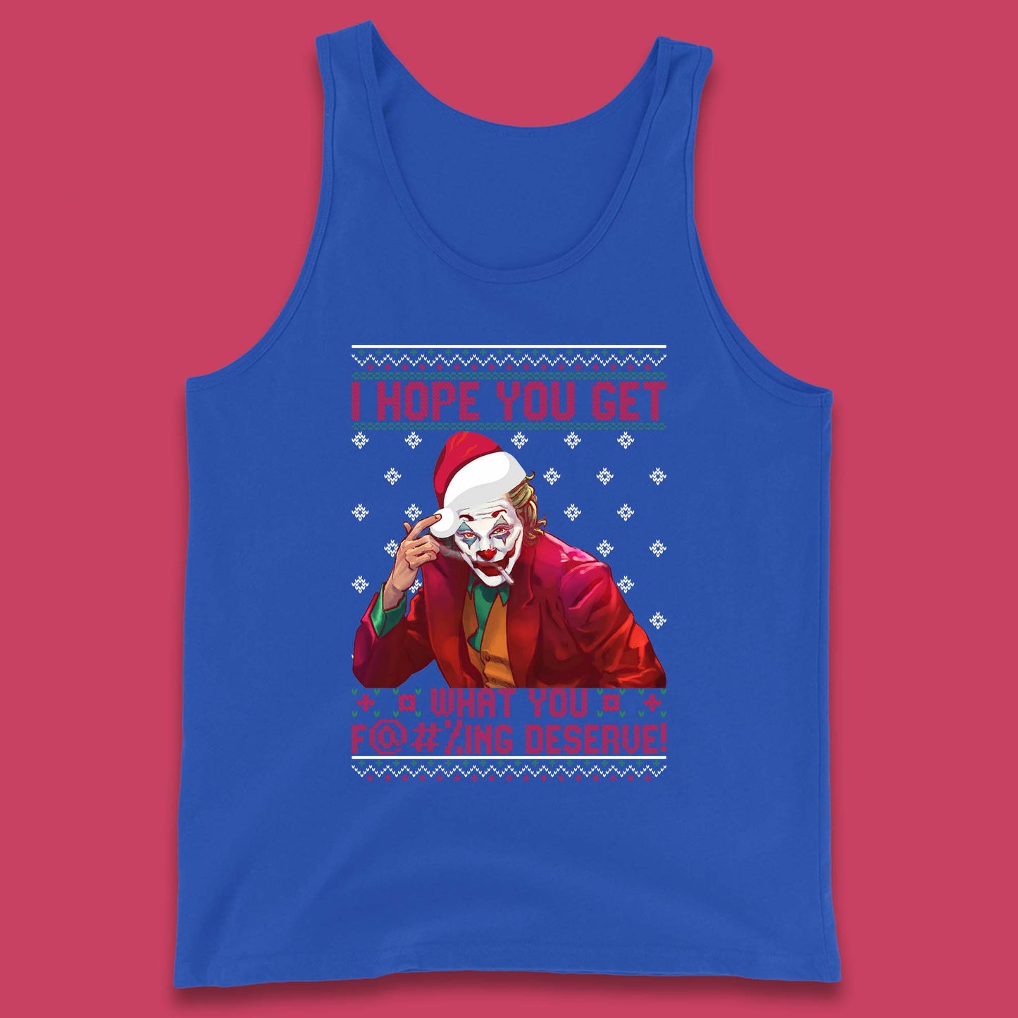 Joker Christmas Tank Top