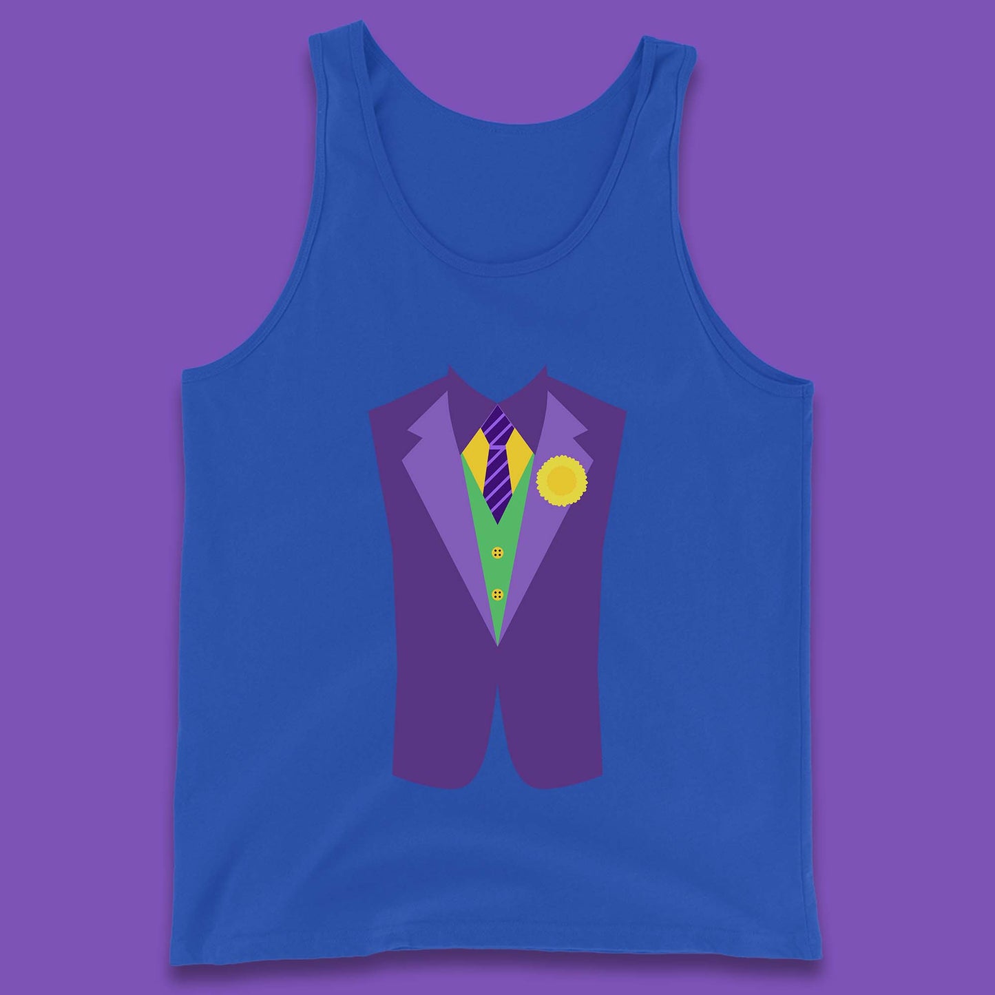 Funny Tuxedo Mardi Gras Tux Party Celebration Costume Tank Top