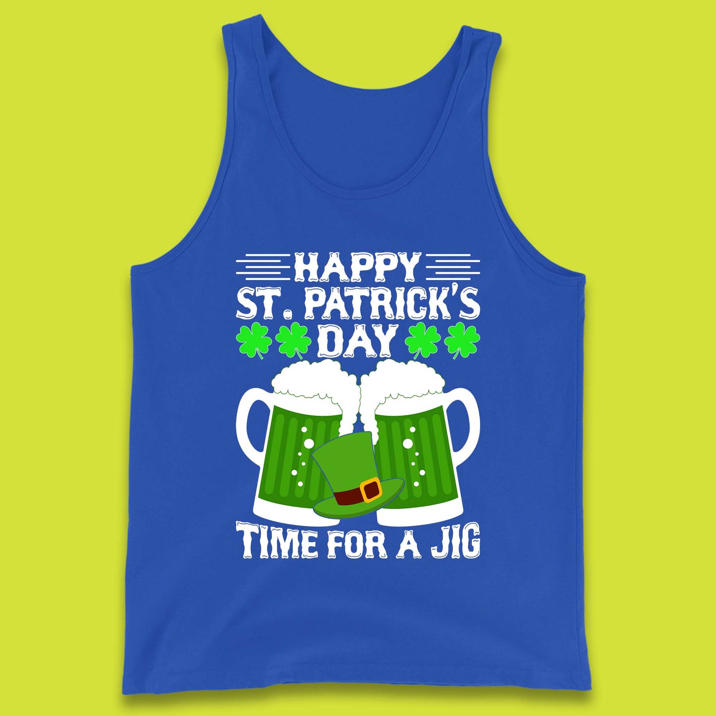 St. Patrick's Day Time For A Jig Tank Top