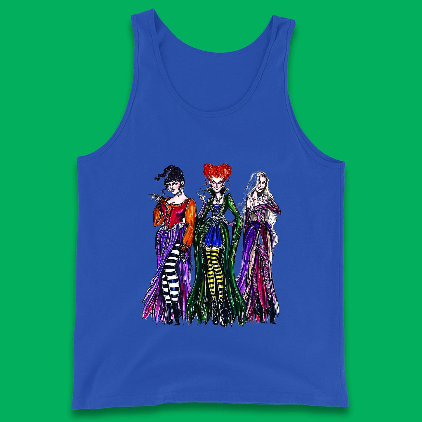 Halloween The Sanderson Sisters From Hocus Pocus Vintage Halloween Witches Tank Top