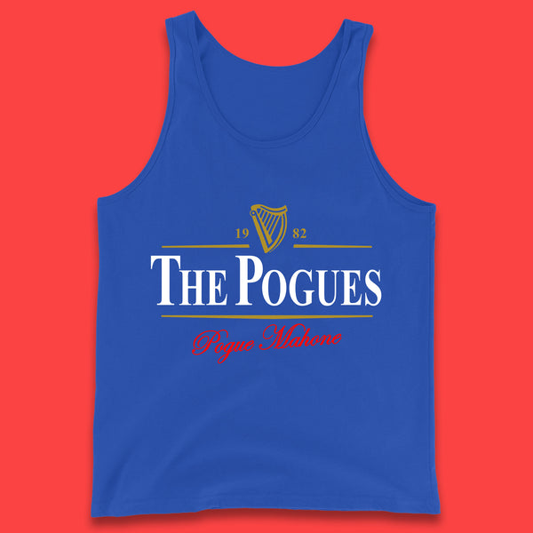 Pogues Irish Band Vest Shop Online for Vests UK Spoofytees