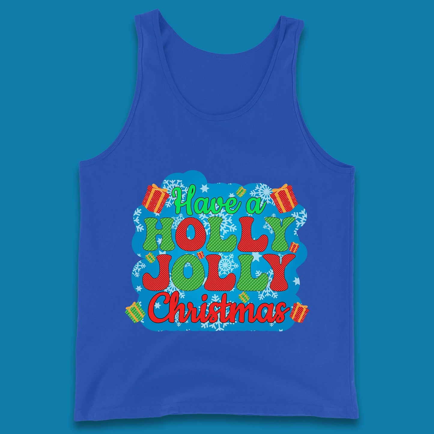 Have A Holly Jolly Christmas Tank Top