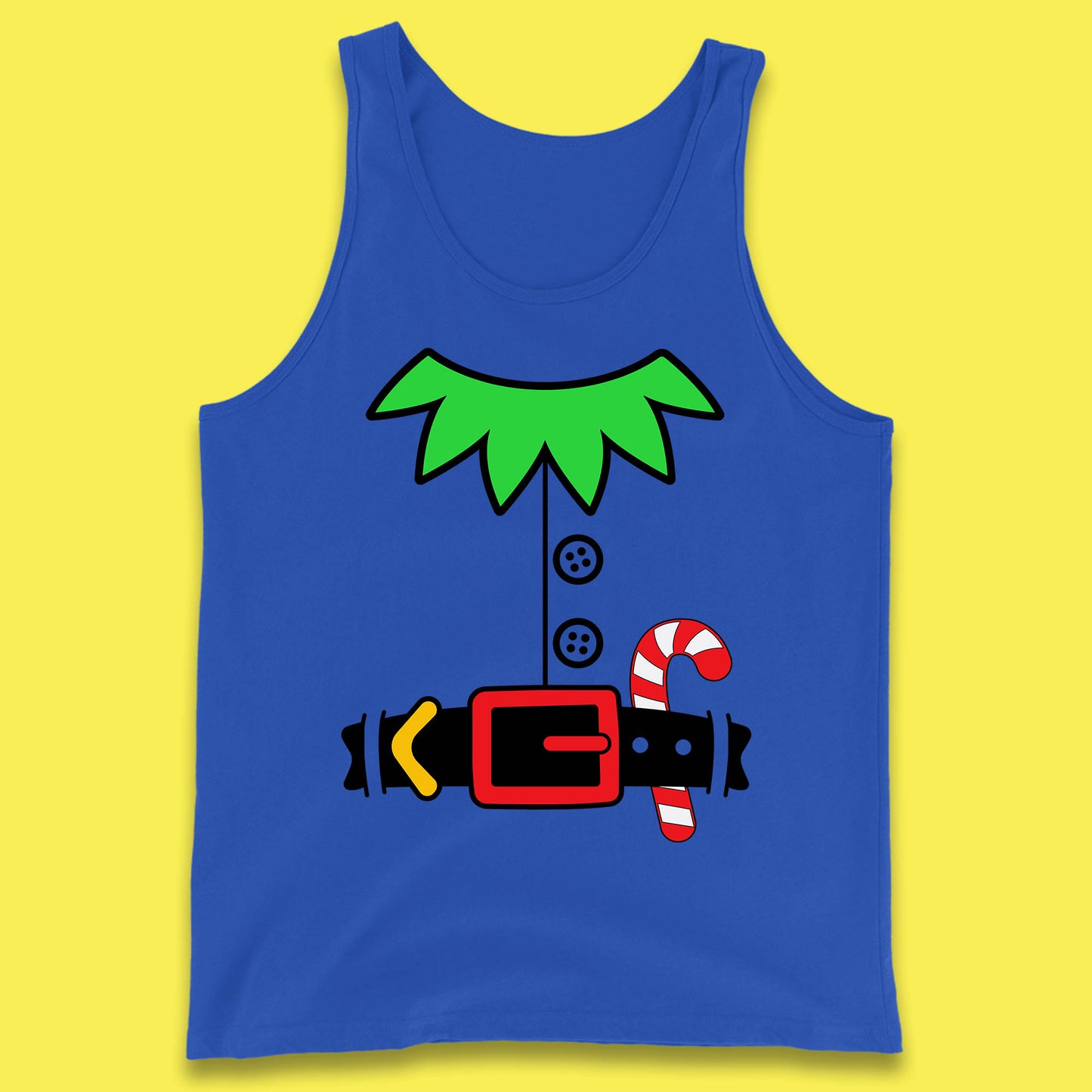 christmas elf costume tank top