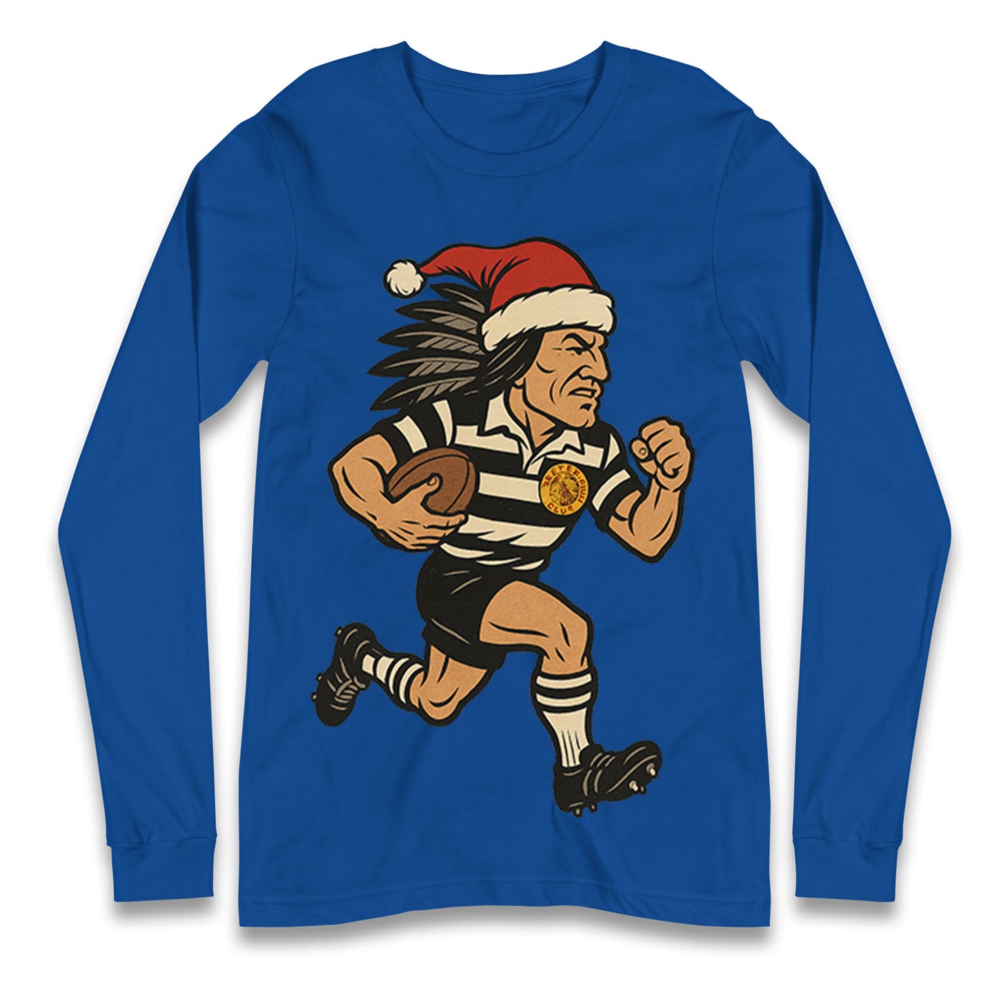 Newcastle Falcons Christmas Longsleeve T Shirt