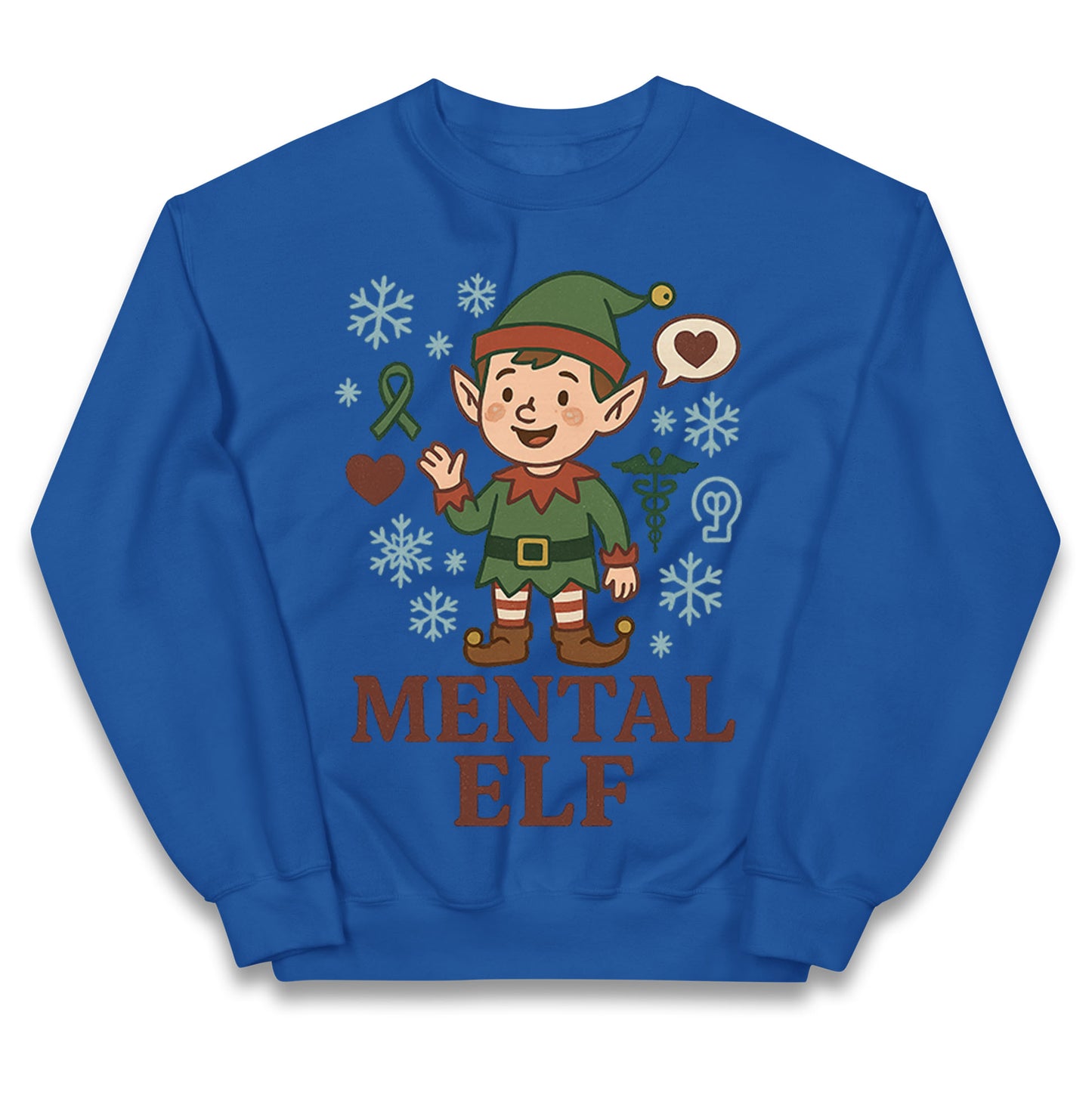 Mental Health Christmas Kids Jumper