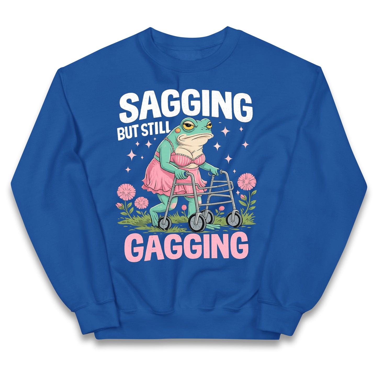 Sagging But Still Gagging Kids Jumper