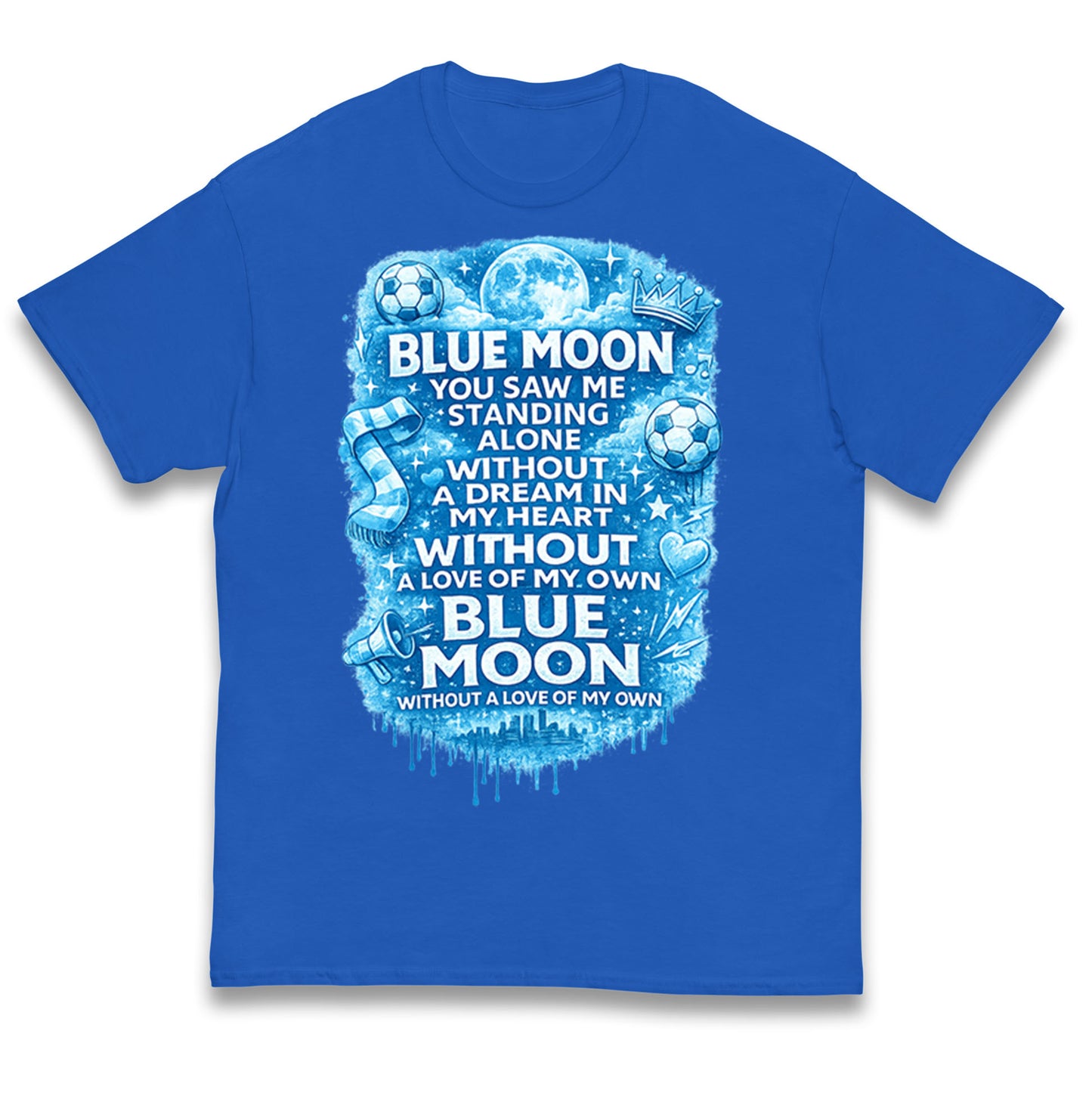 Manchester City Blue Moon Kids T Shirt