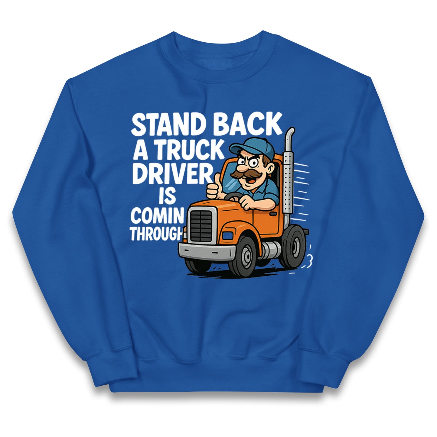 Truck Driver Kids Jumper