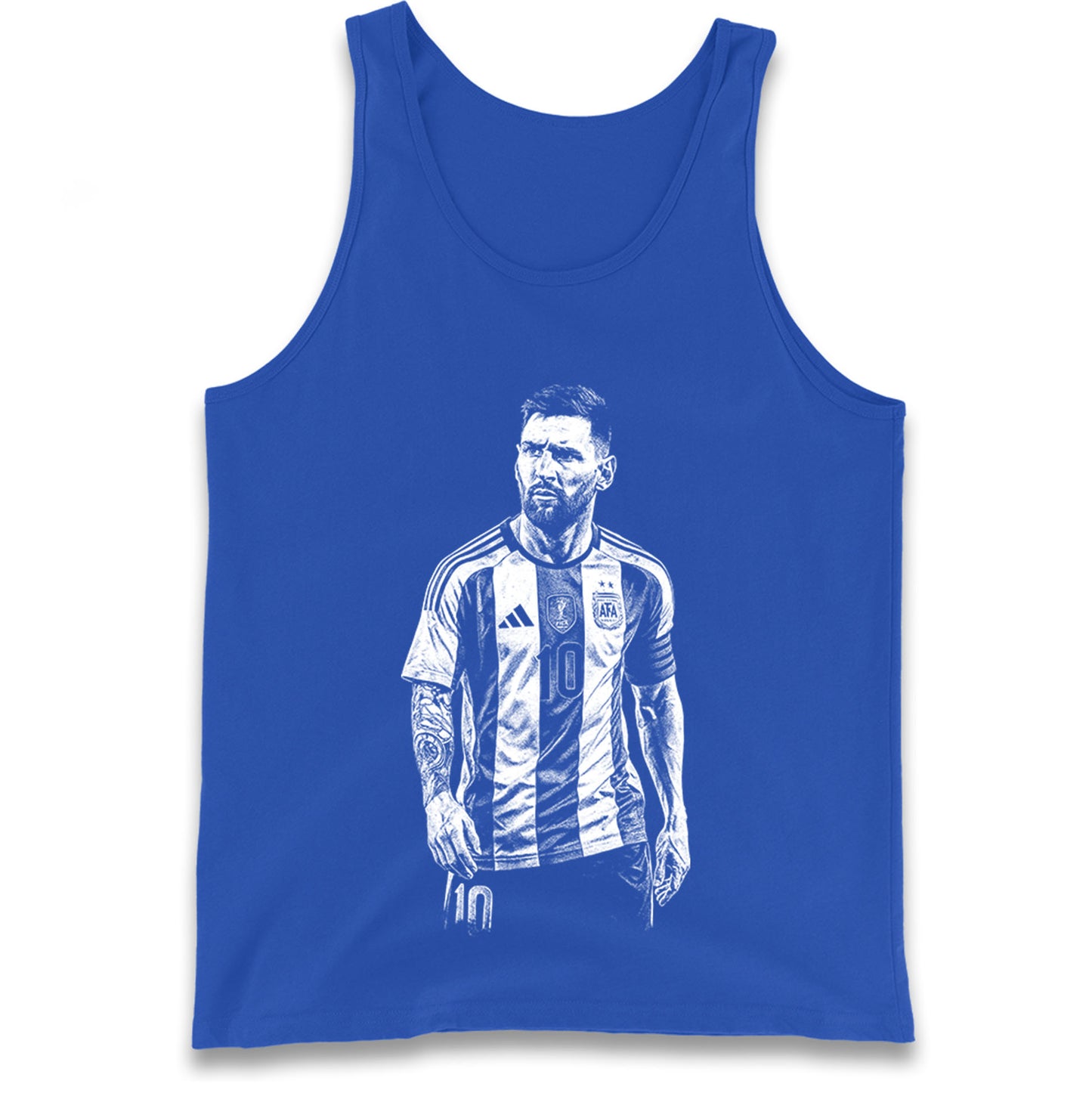 Lionel Messi Argentina Tank Top