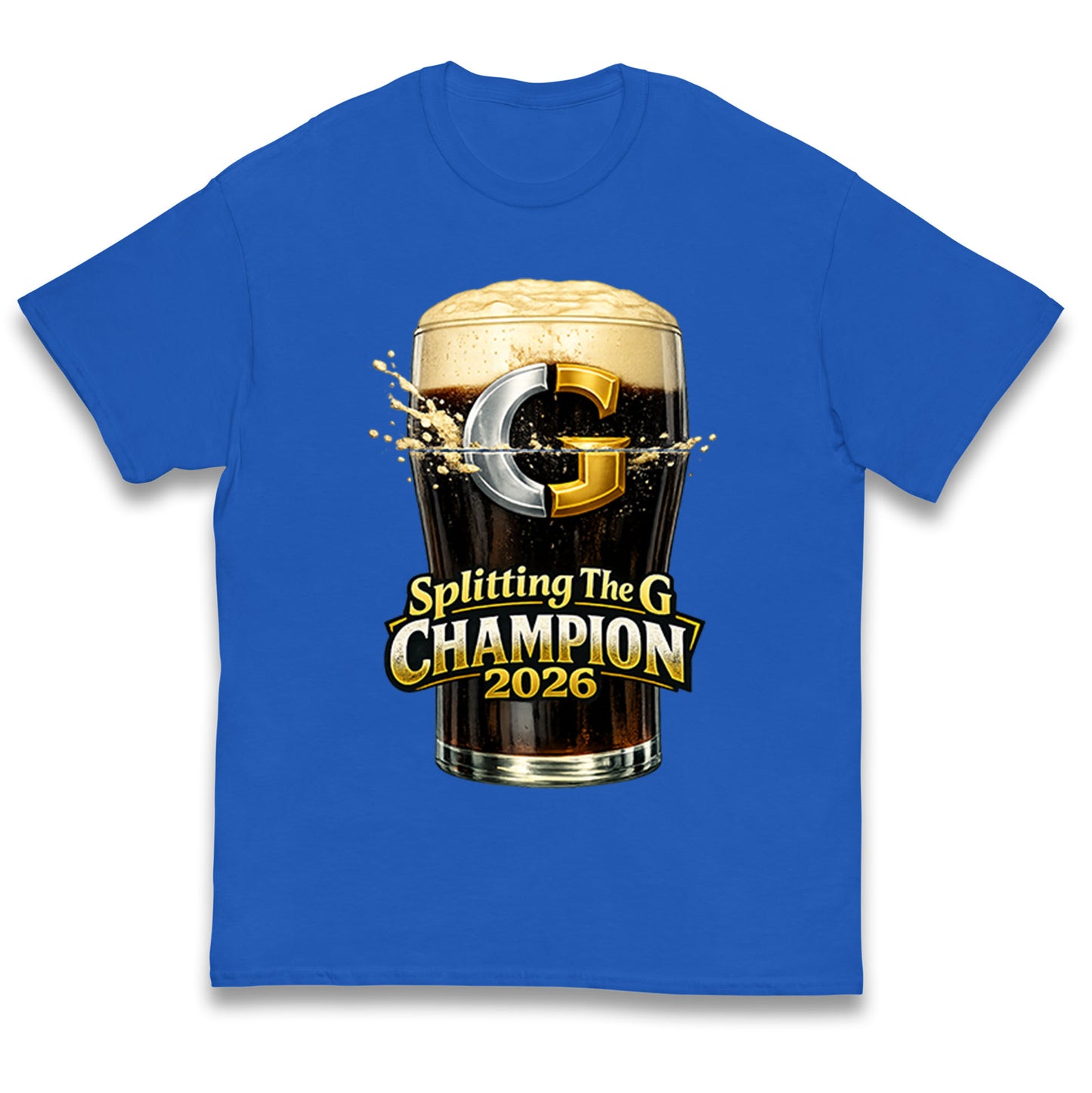 Splitting The G Champion Kids T Shirt