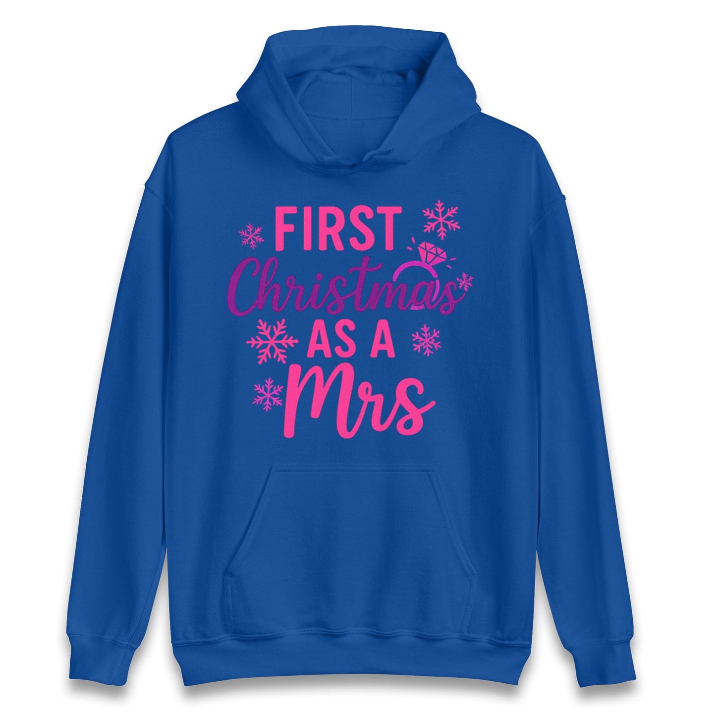 First Christmas As A Mrs Hoodie