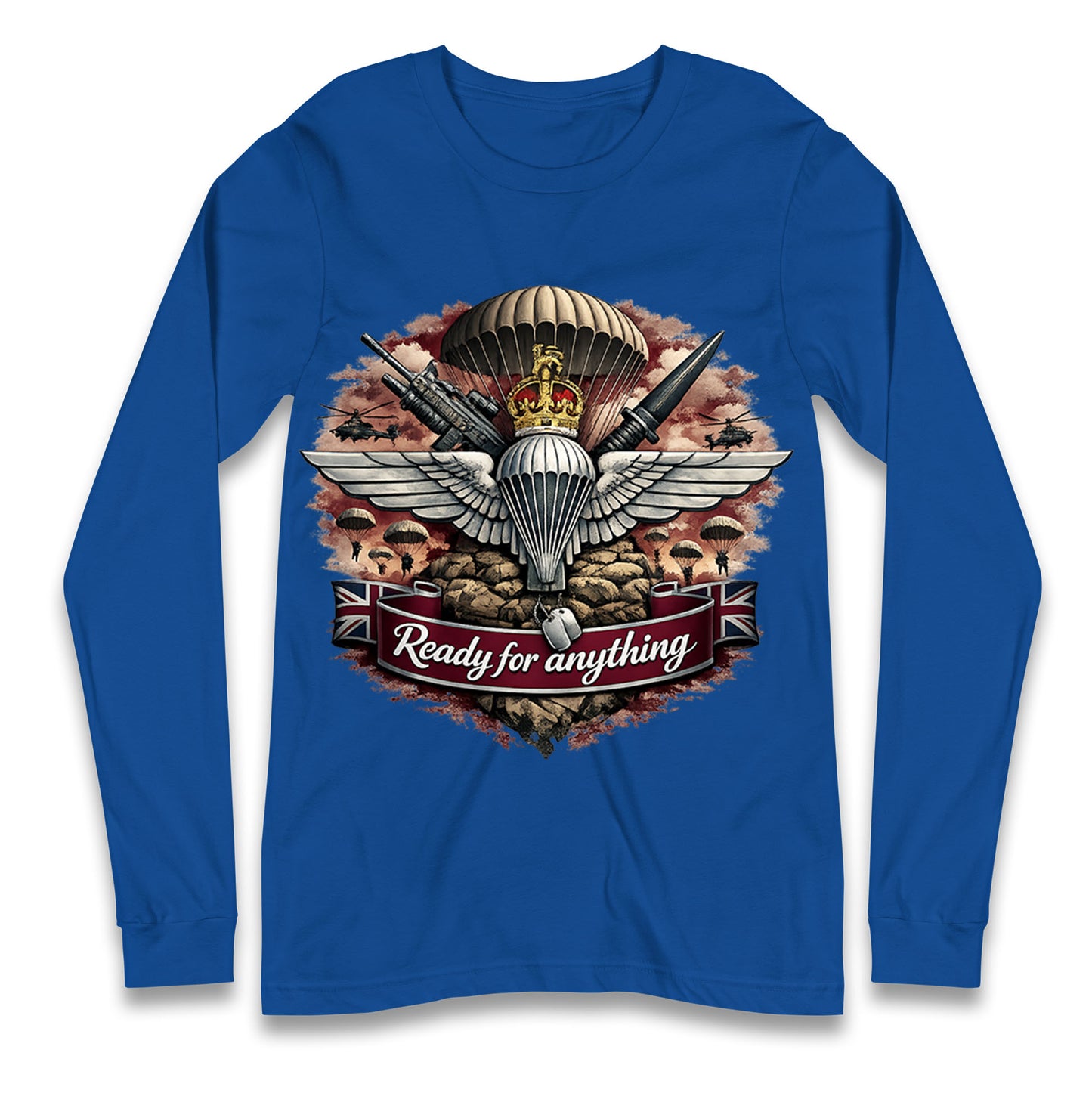 Ready for Anything Parachute Regiment Long Sleeve Shirt