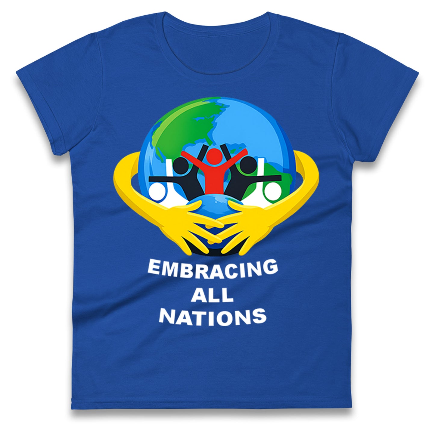 Embracing All Nations Ladies T Shirt