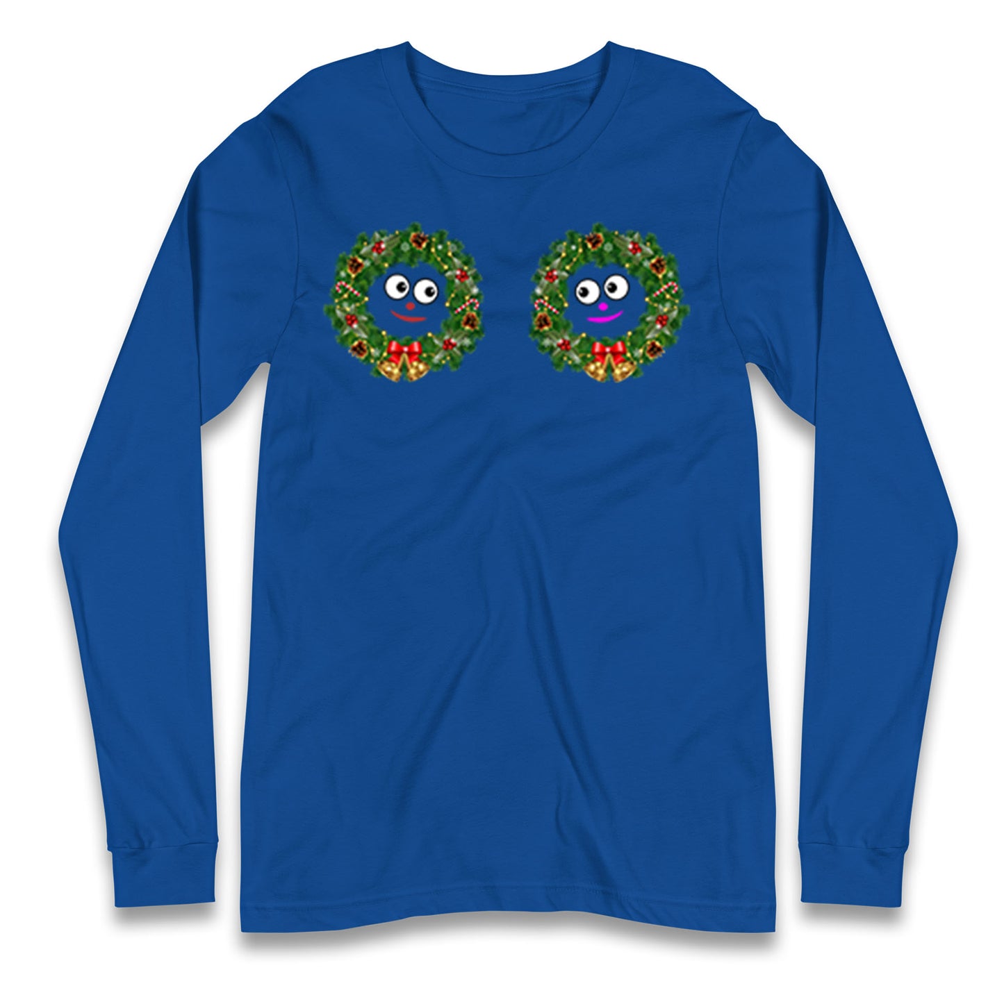 Christmas Decoration Rings Smiley Funny T Shirt