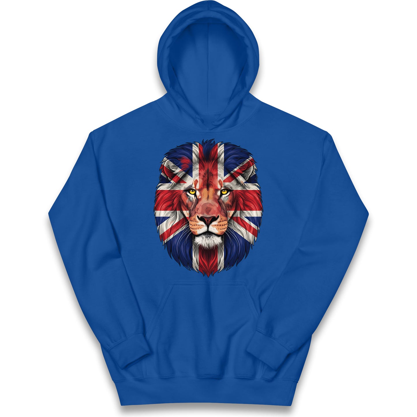 St George Flag Lion Kids Hoodie