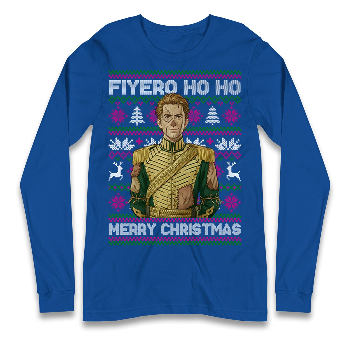 Prince Fiyero Wicked Christmas Longsleeve T Shirt