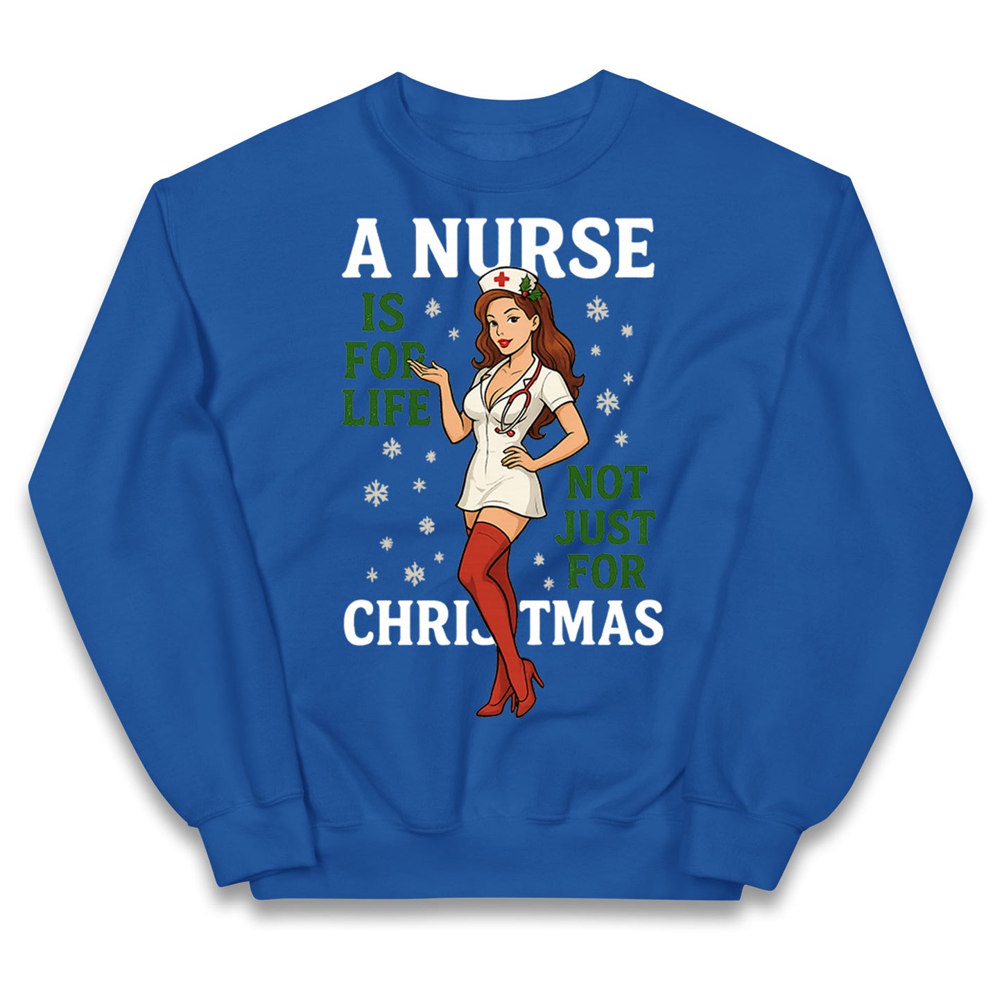 Nurse Christmas Kids Jumper