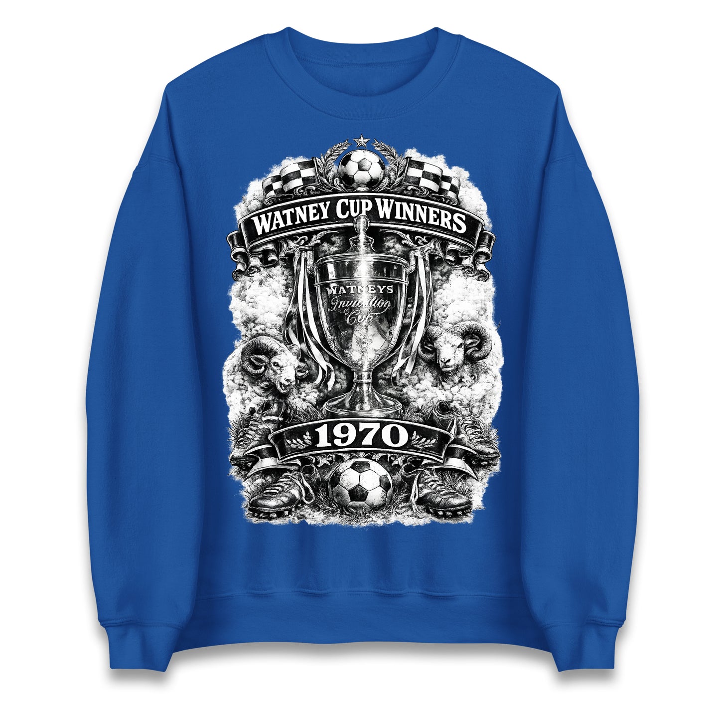 Retro Derby Watney Cup Winners 1970 Jumper