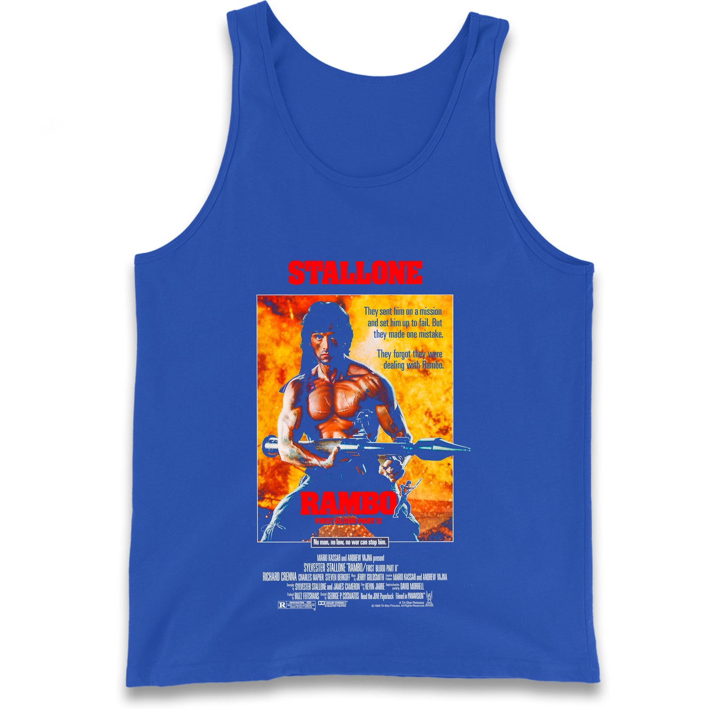 Rambo Movies Tank Top