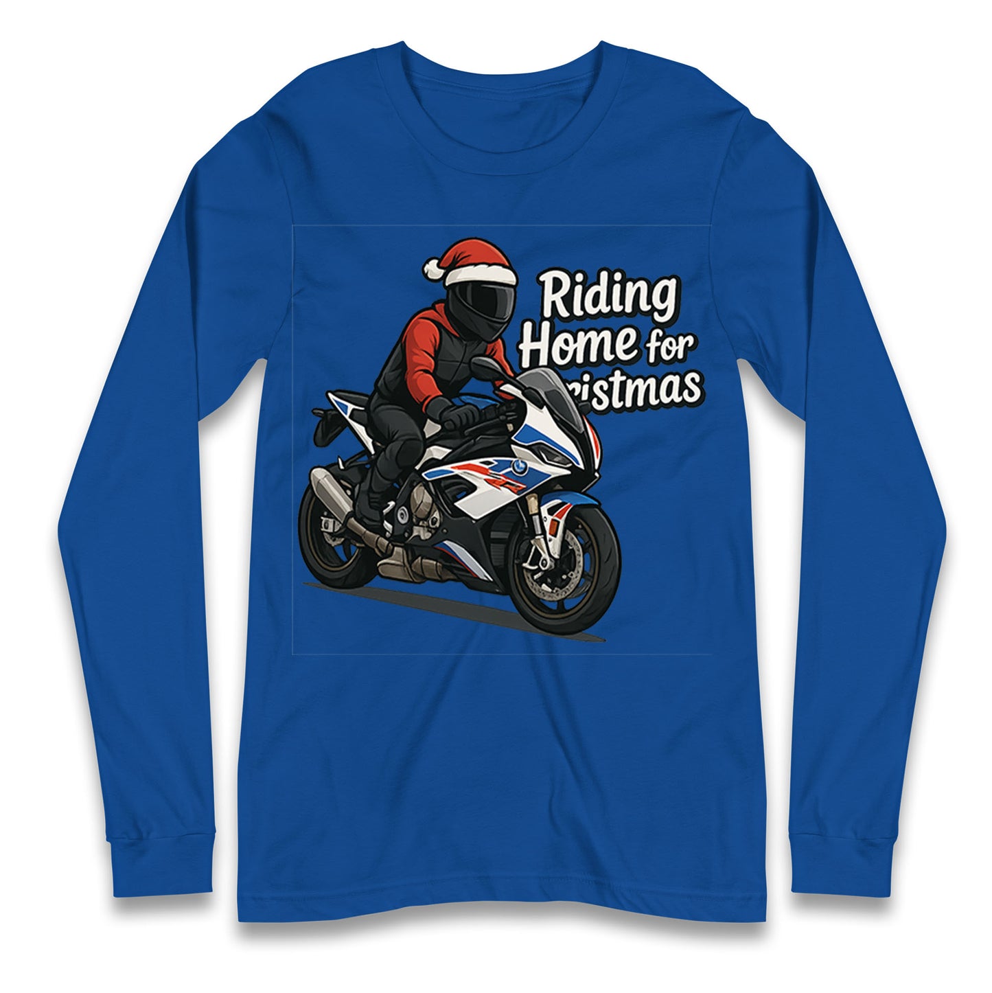 BMW S1000RR Christmas Longsleeve T Shirt