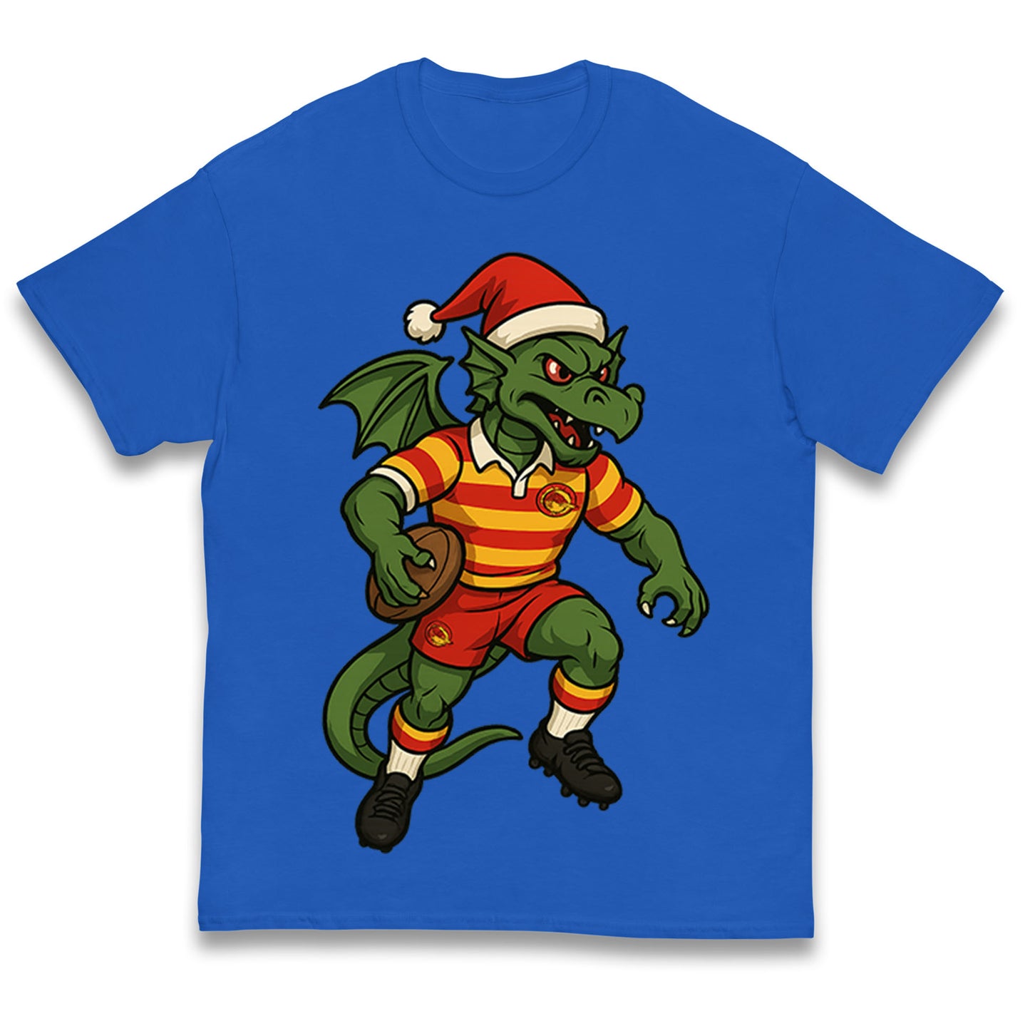 Catalans Dragons Christmas Kids T Shirt