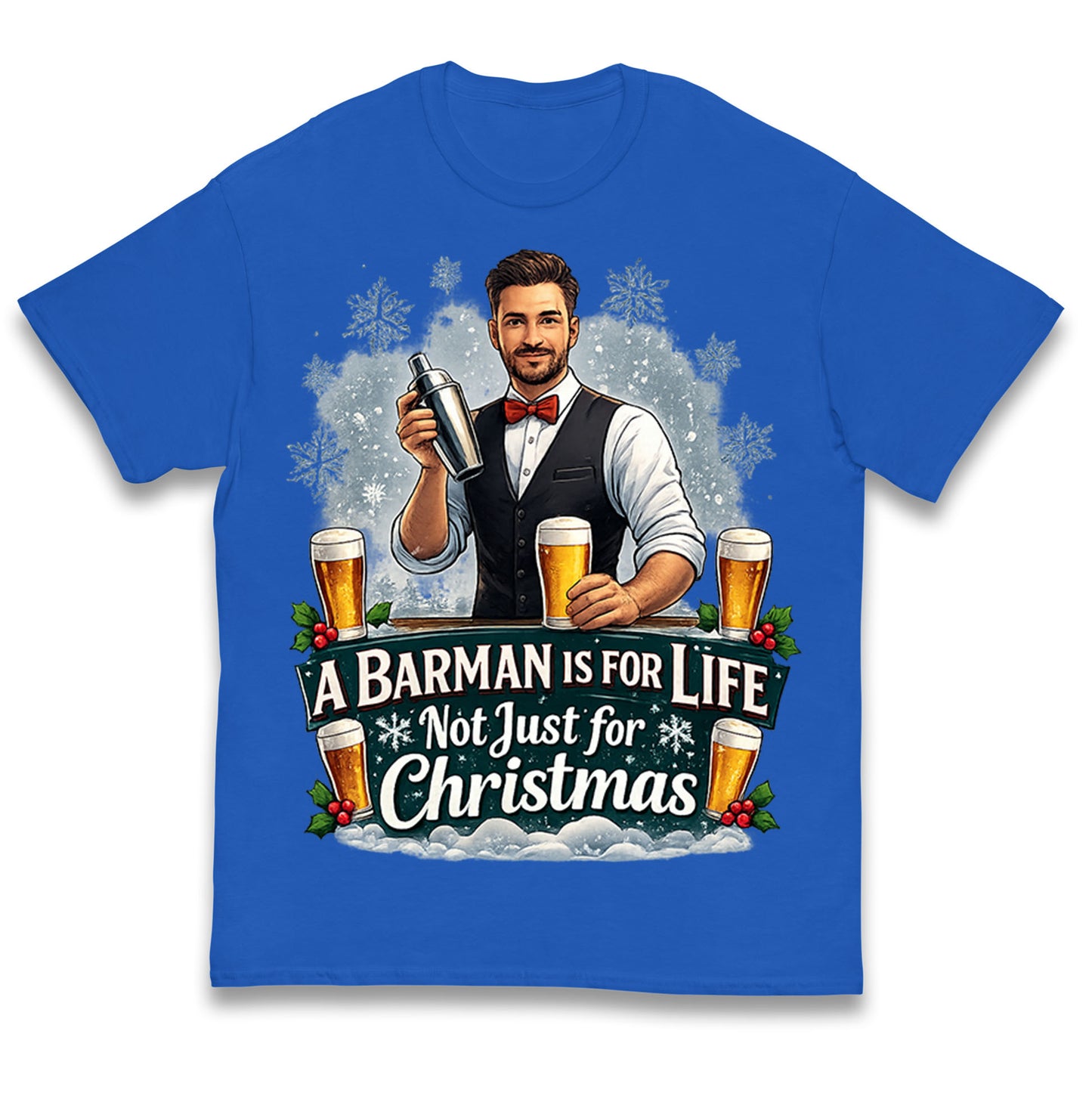 Barman Christmas Kids T Shirt