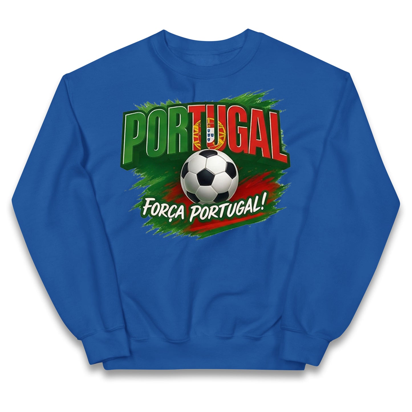 Portugal Retro World Cup Kids Jumper