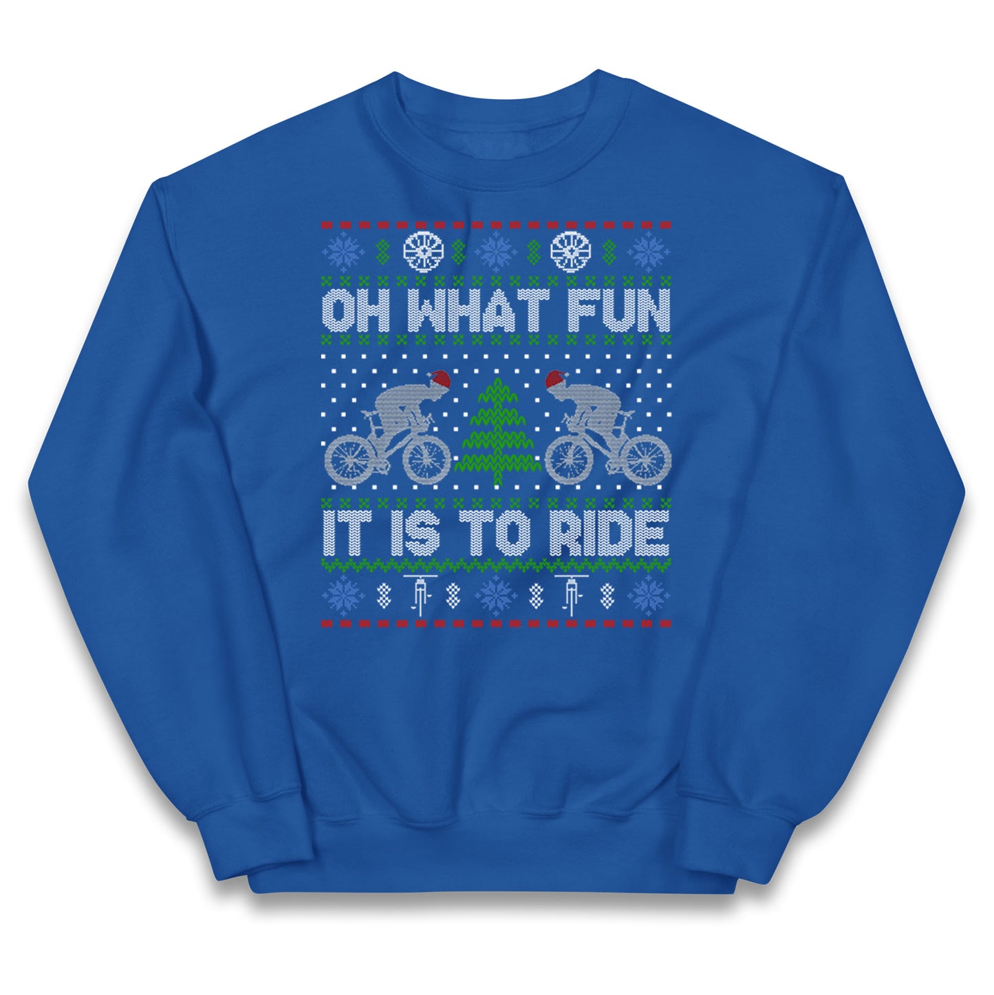 BMX Christmas Kids Jumper