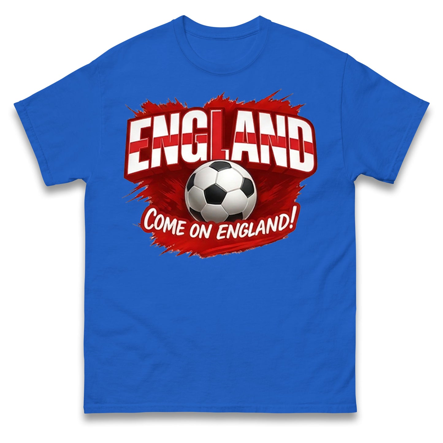 England Retro World Cup T Shirt